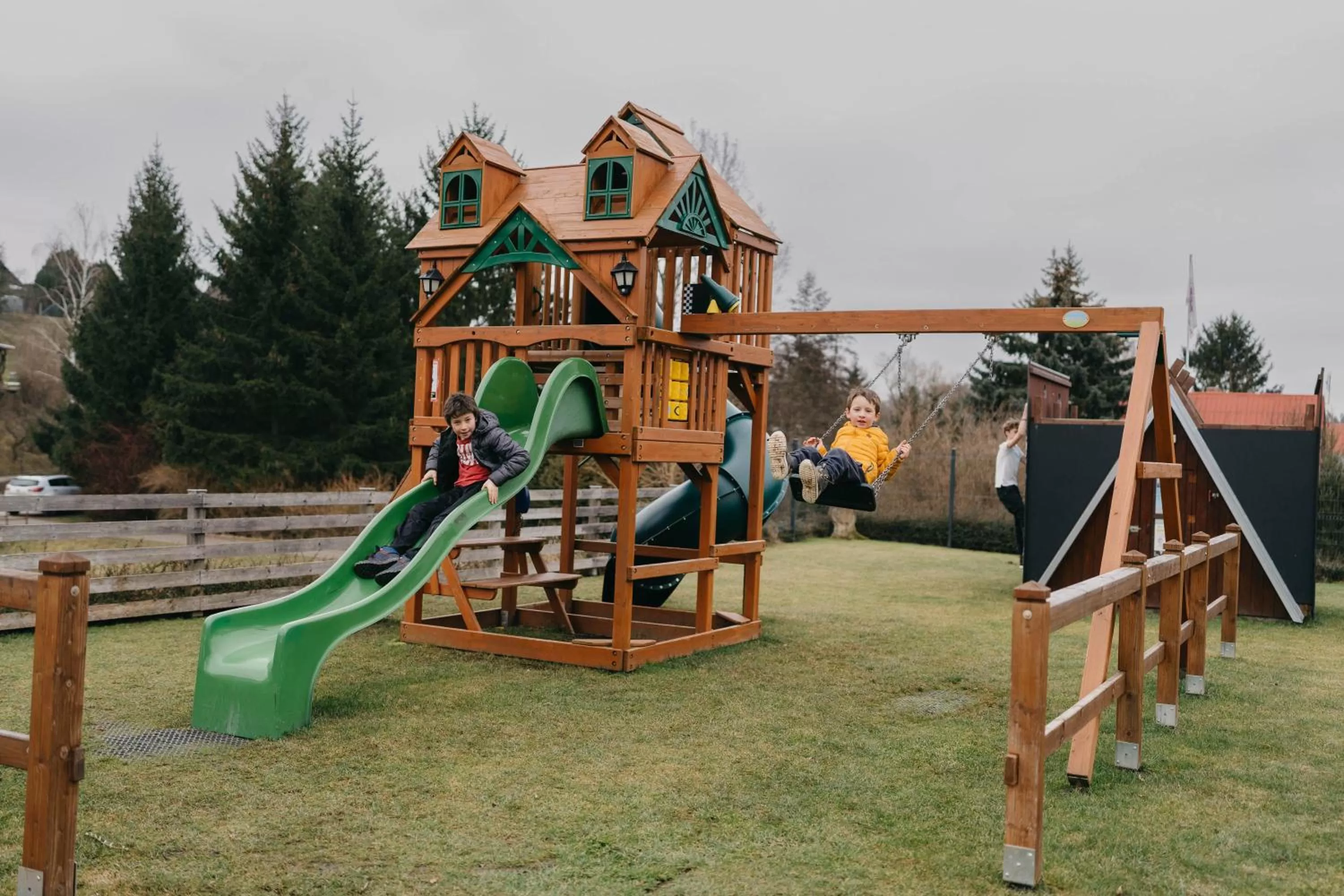 Children play ground in OREA Resort Panorama Moravský kras