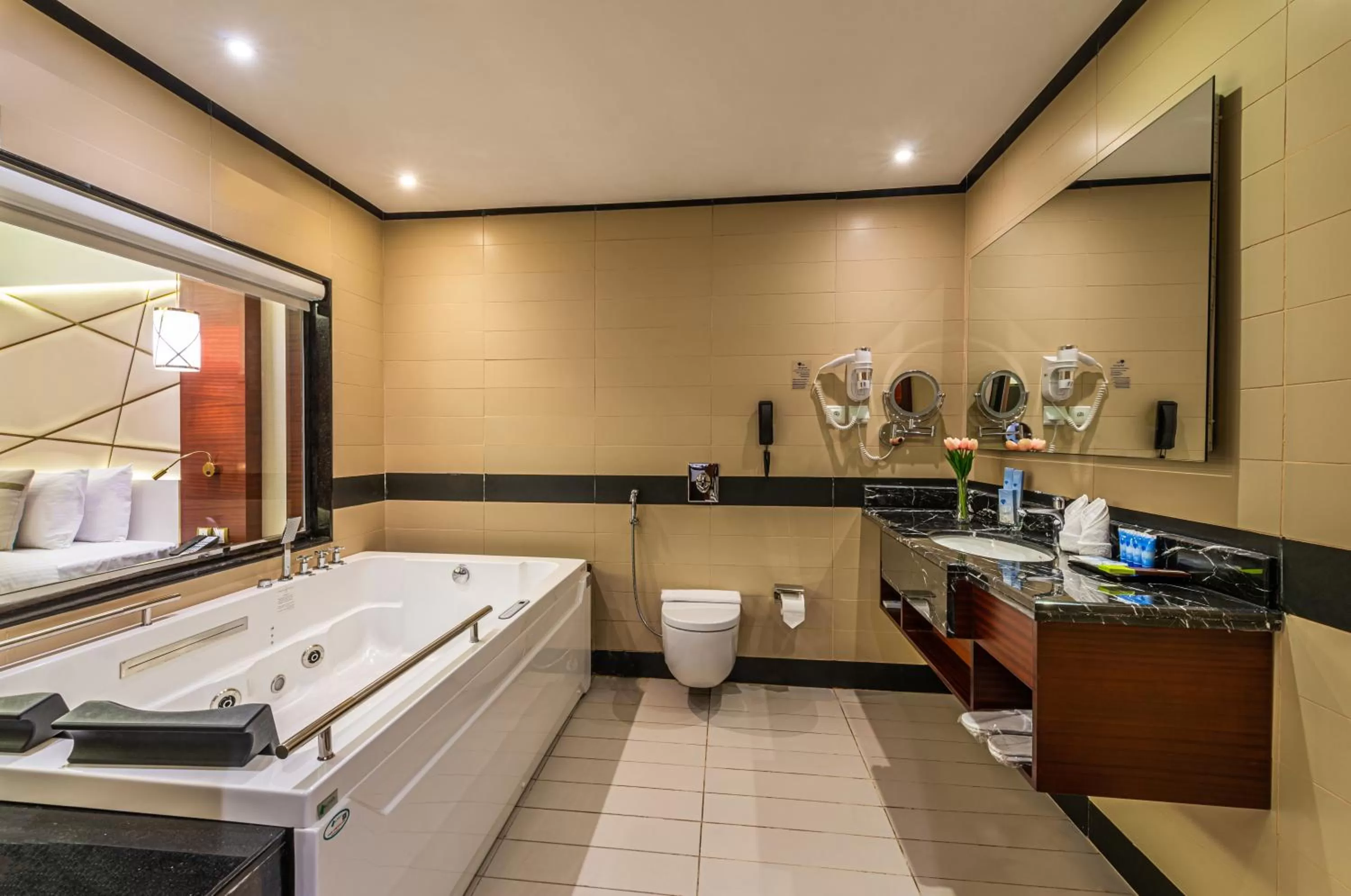 Toilet in Blue Diamond Hotel Jeddah