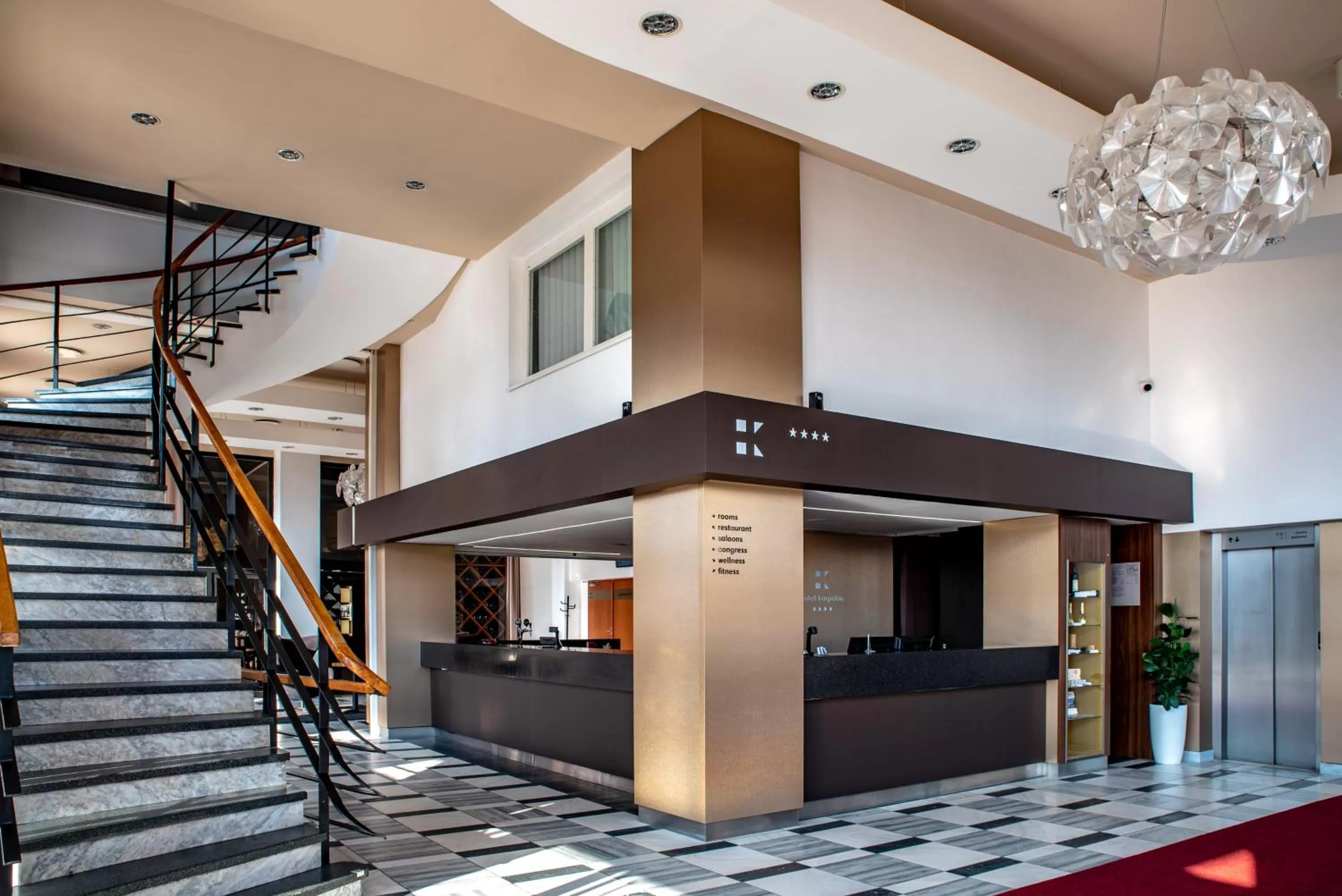 Property building in Hotel Karpatia