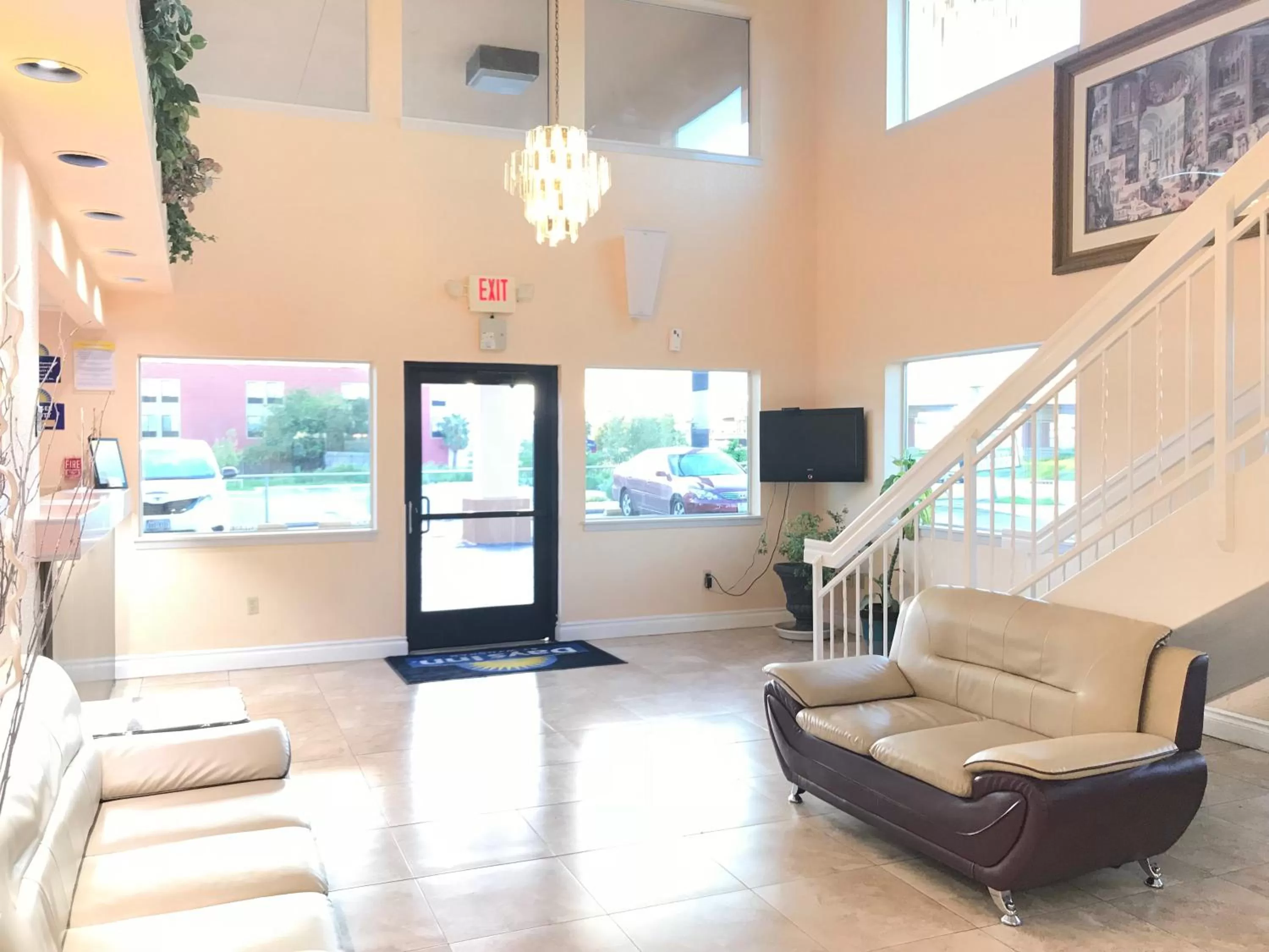 Lobby or reception in Days Inn by Wyndham San Antonio Airport