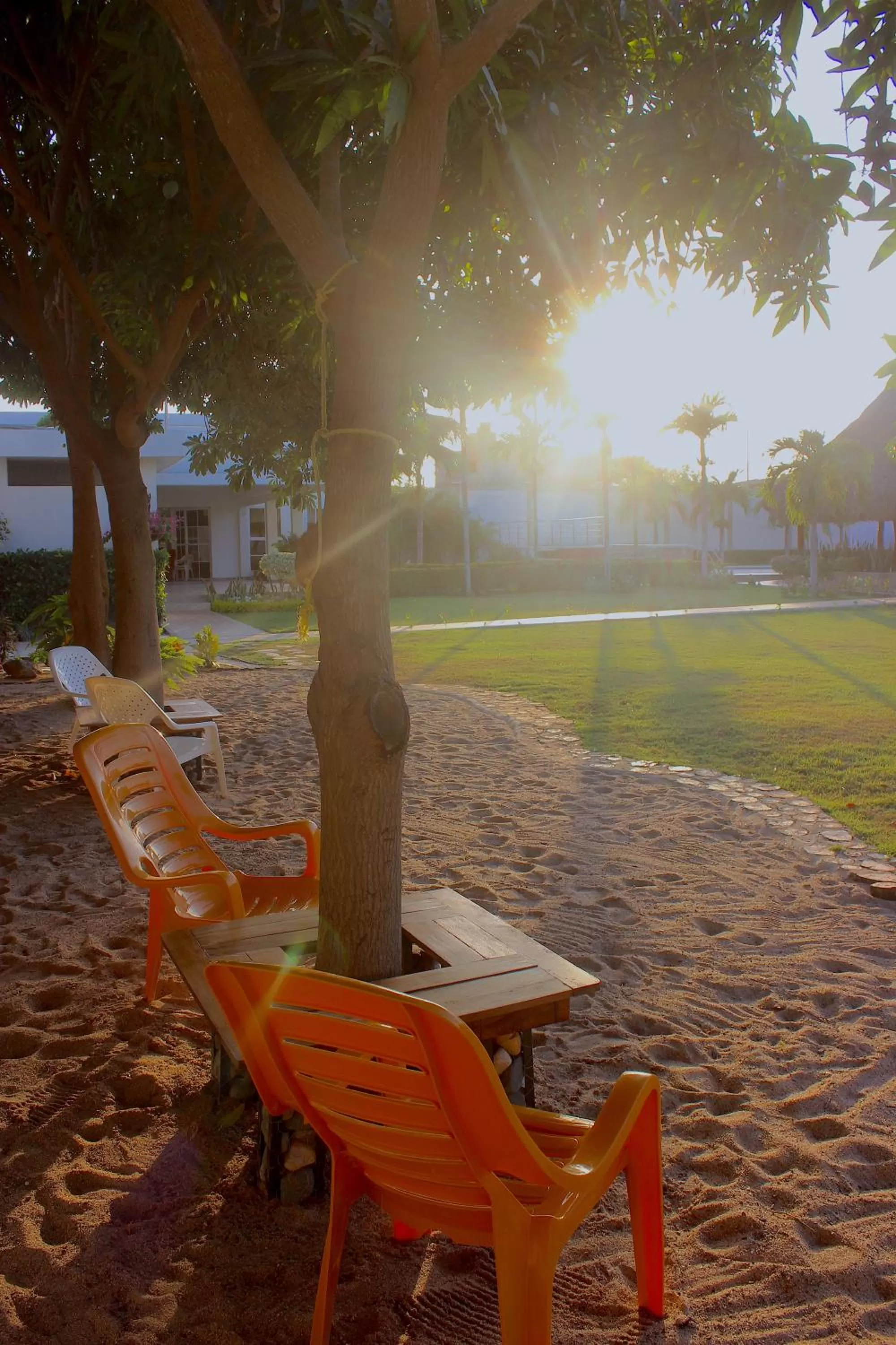 Patio in Hotel Emerawaa