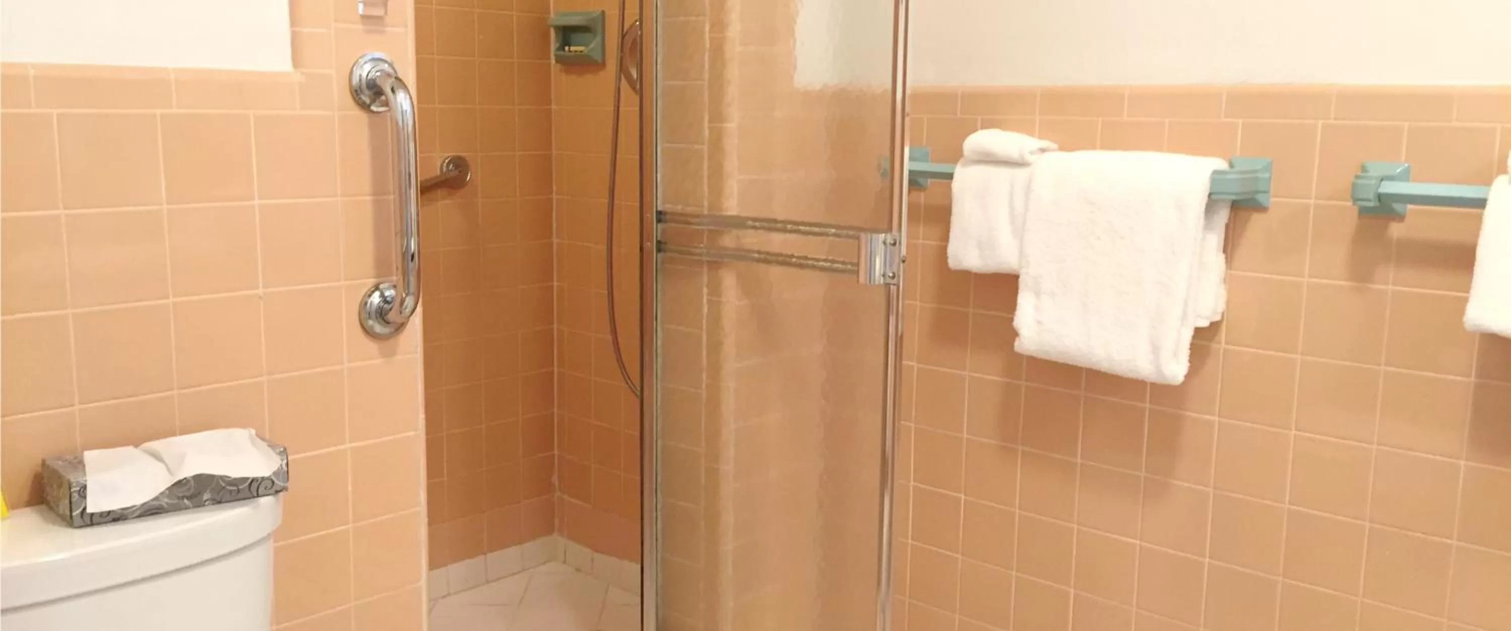 Shower in Manhattan Tower Apartment Hotel