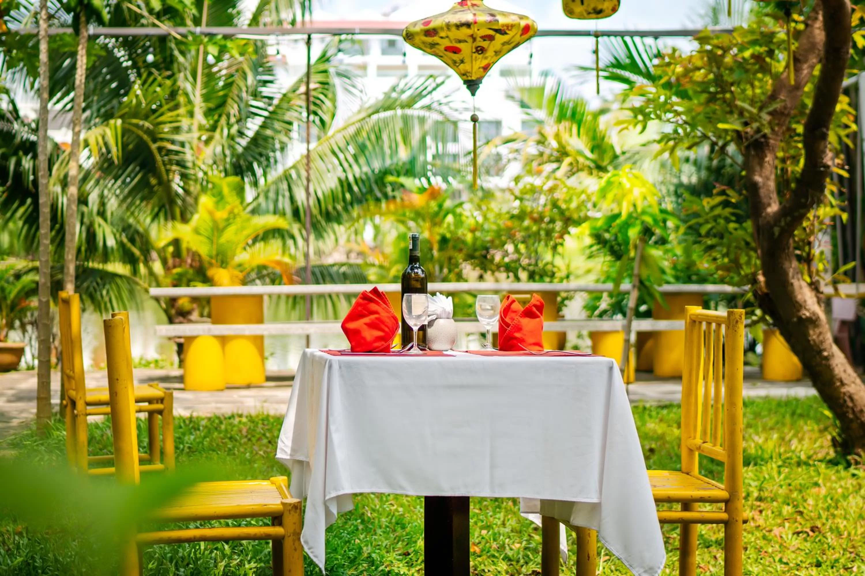Patio in Hoi An Green Riverside Oasis Villa