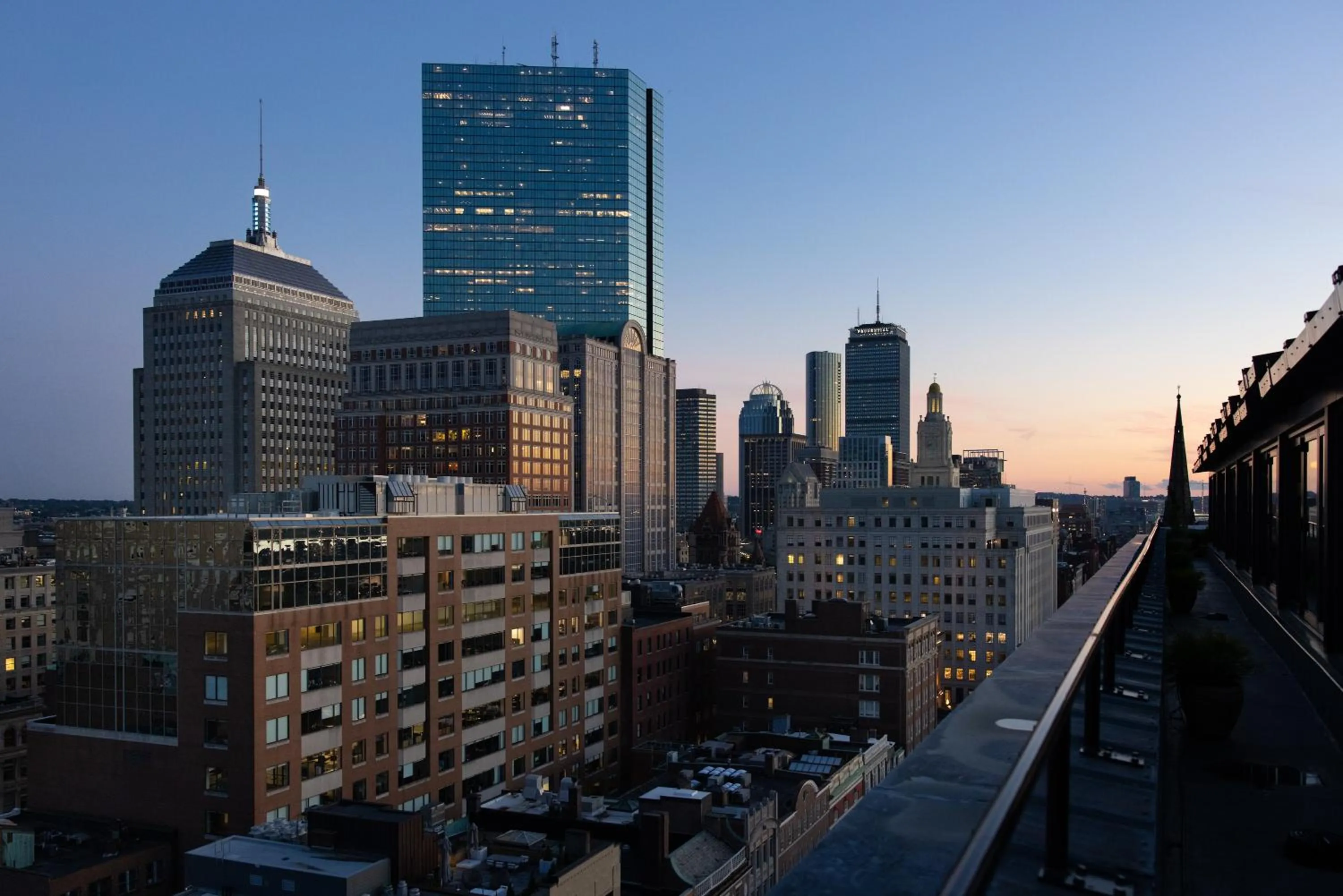 City view in The Newbury Boston