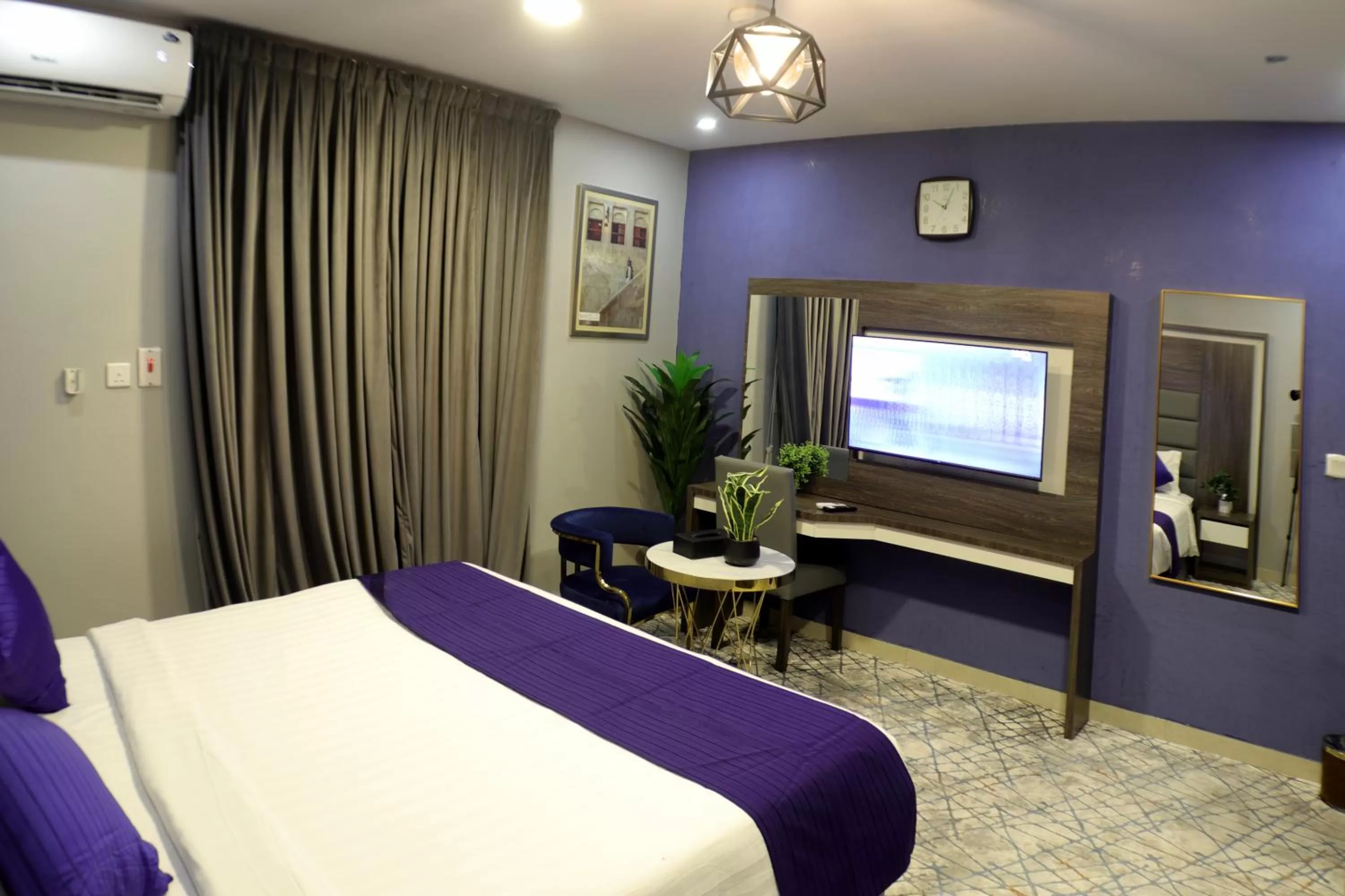 TV and multimedia, Bed in Maskan Al Dyafah Hotel Apartments