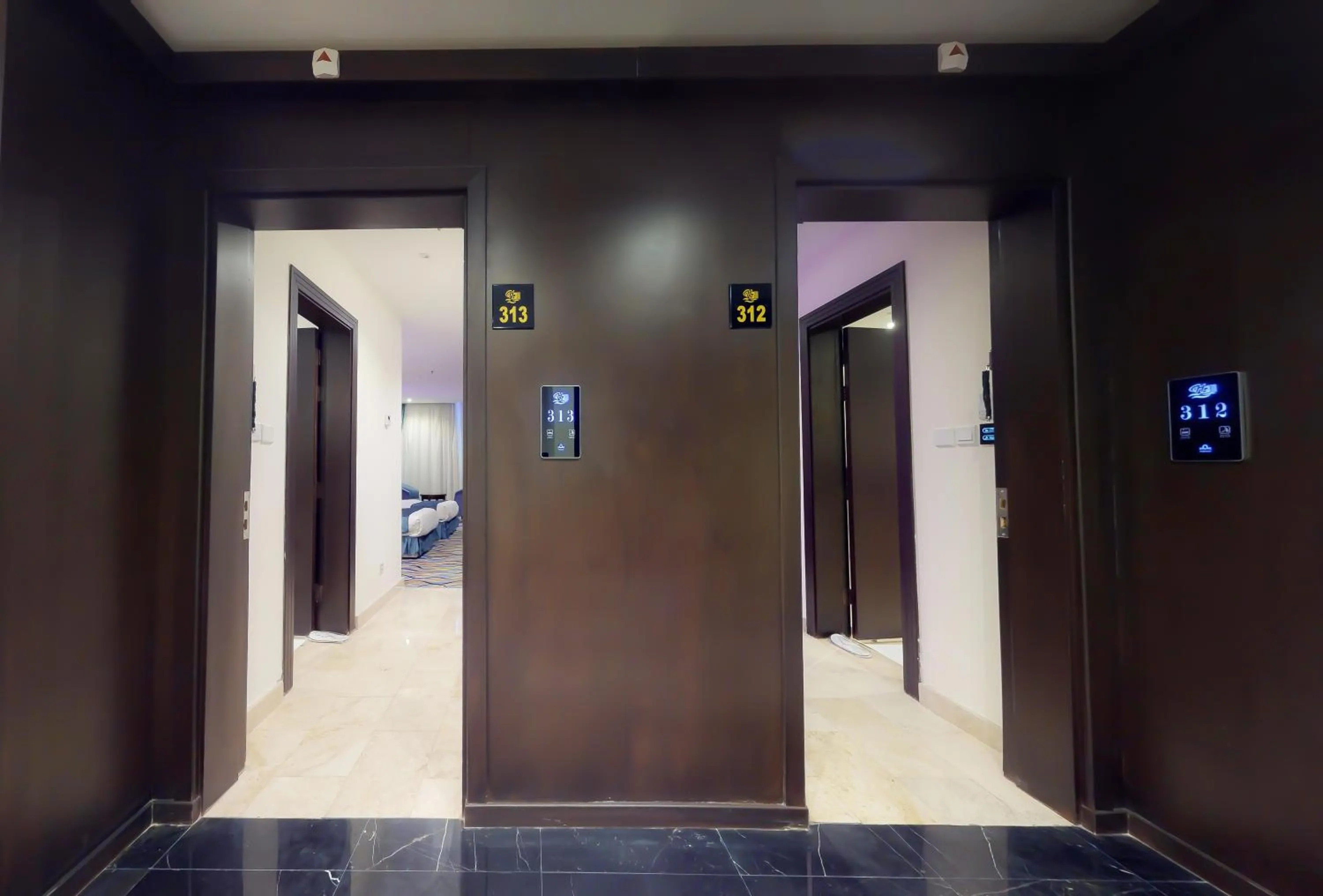 Facade/entrance in Aster Hotel