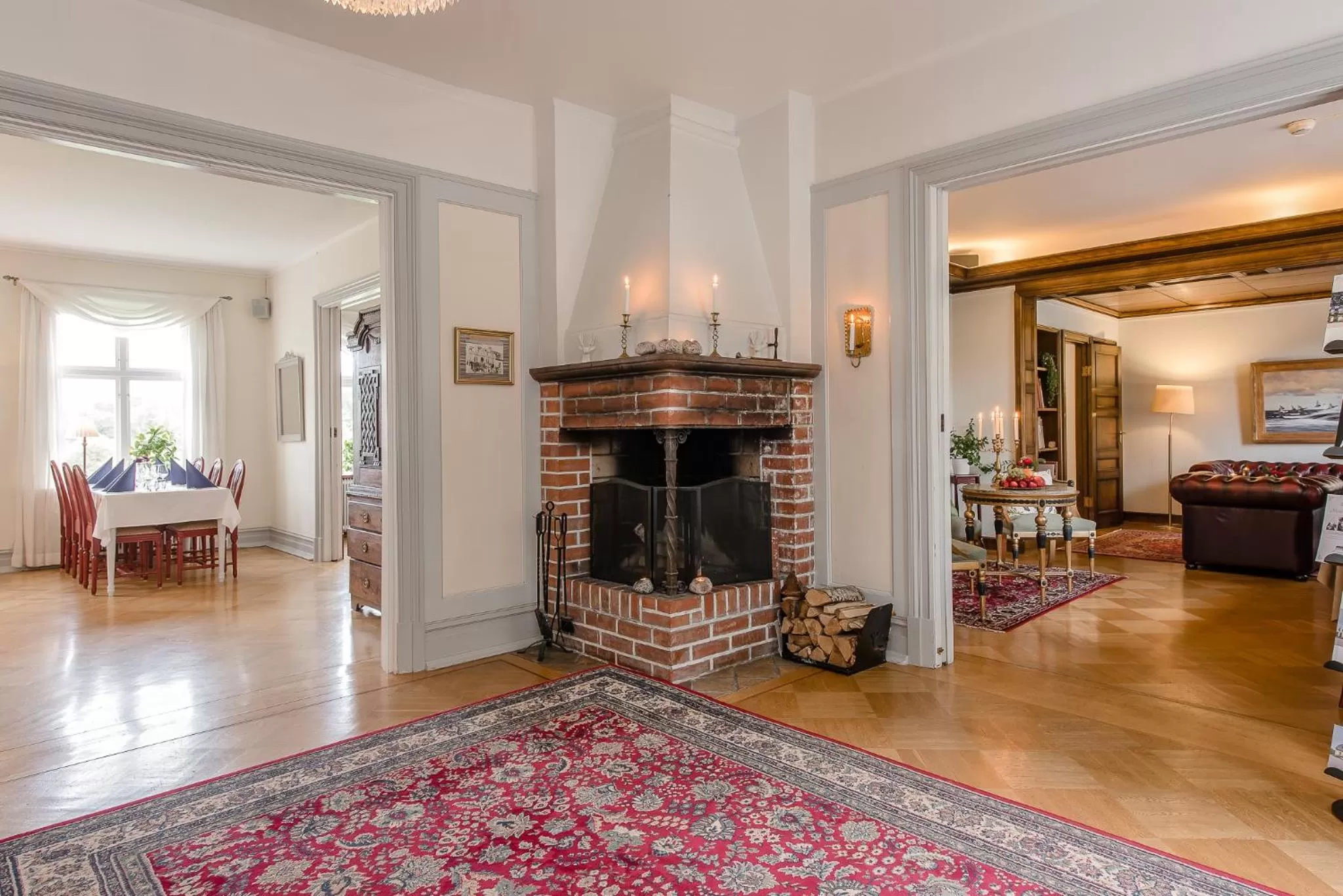 Lobby or reception in Munkedals Herrgård