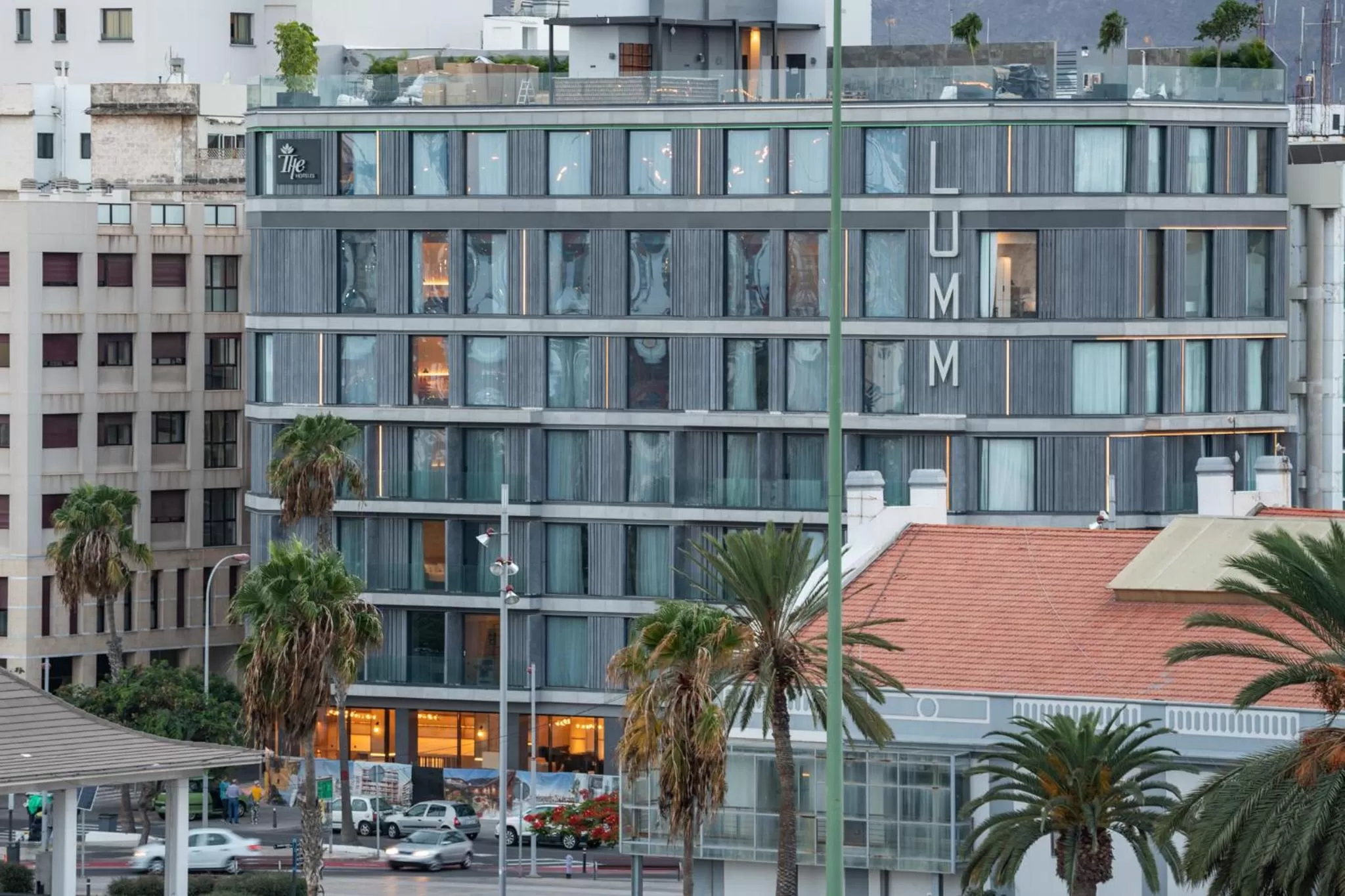 Property building in Hotel LIVVO Lumm