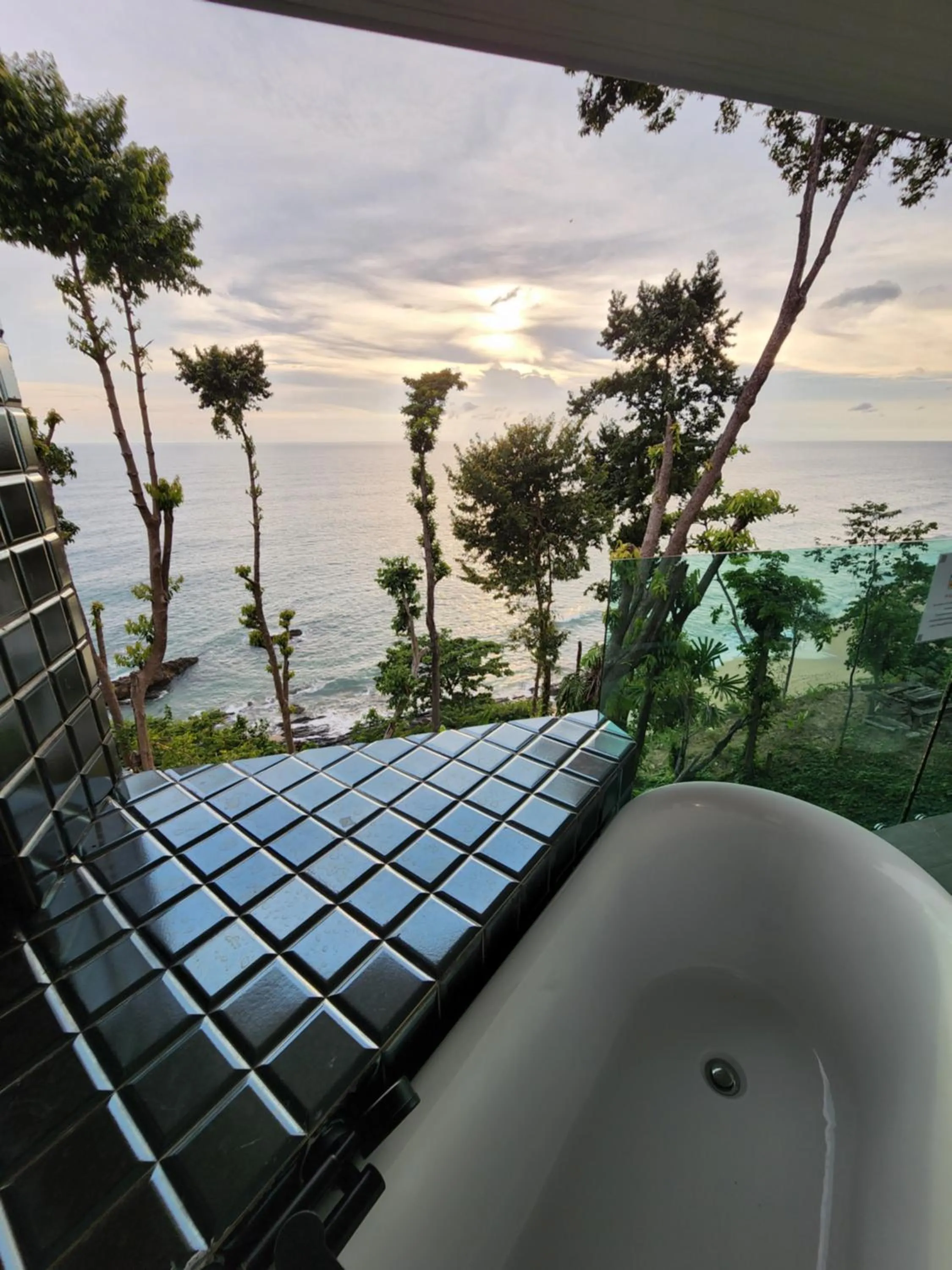 Balcony/Terrace in Cliff Lanta Suite-Koh Lanta Krabi
