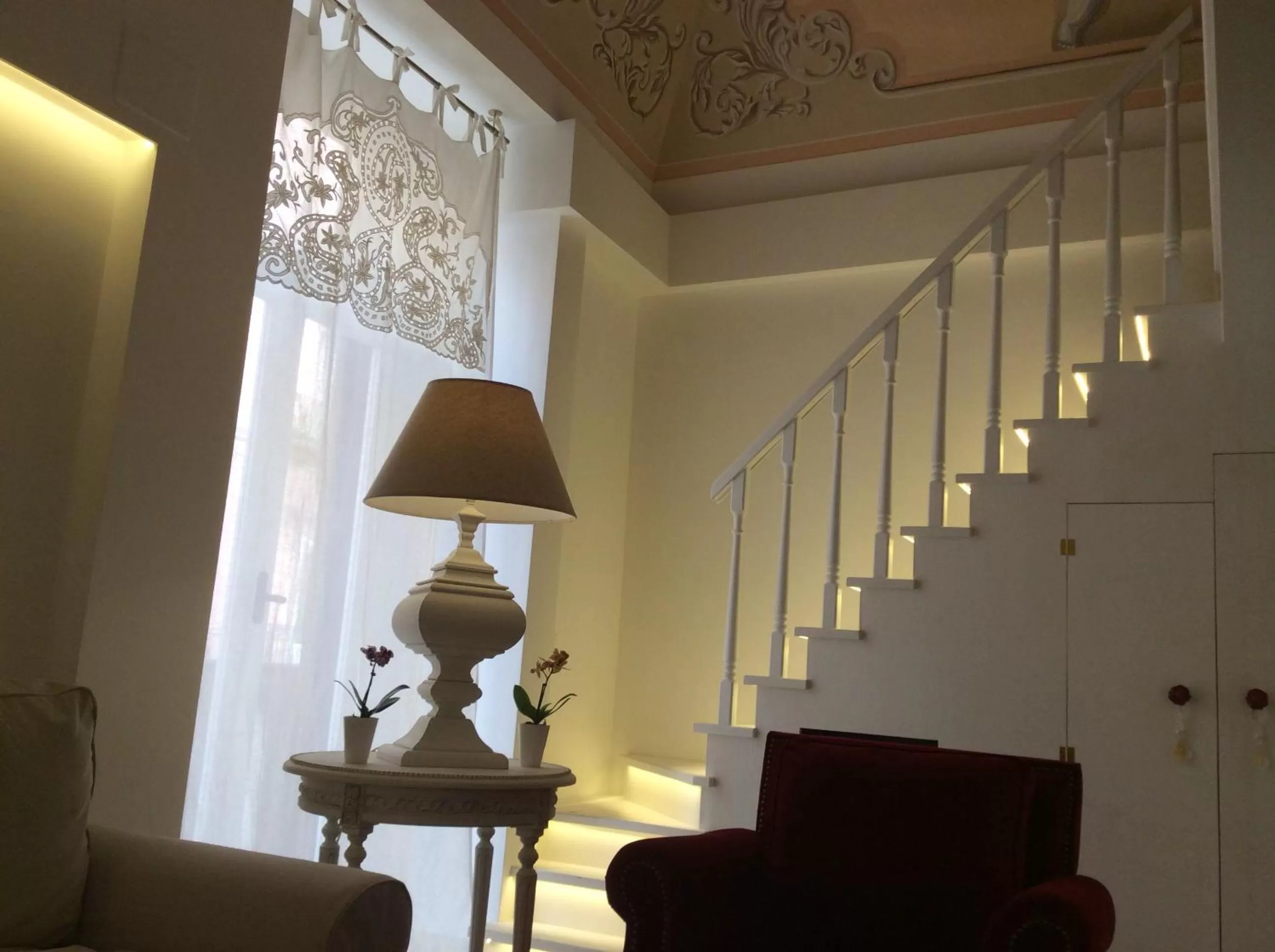 Decorative detail in Suite Le Perle