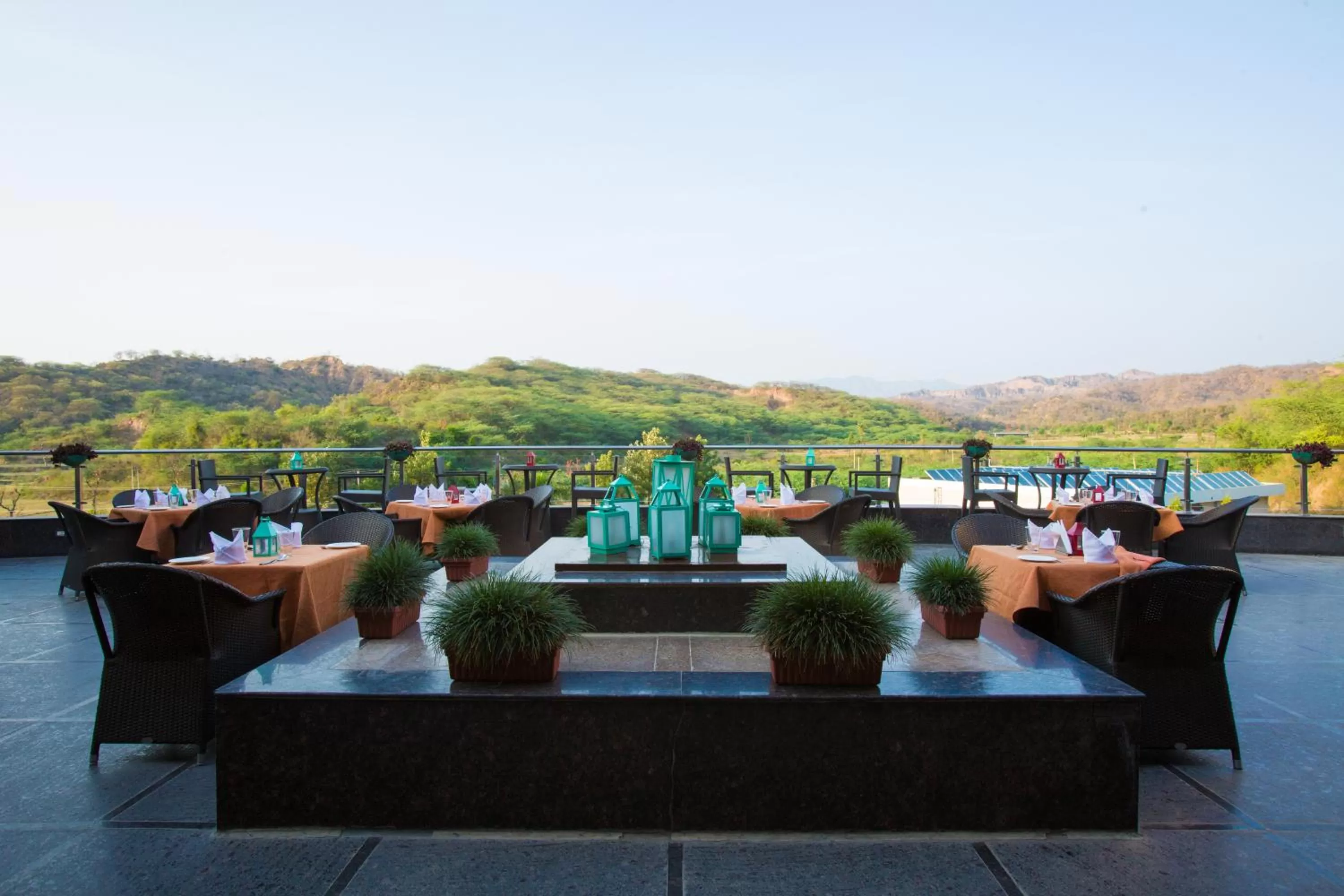 Patio in Golden Tulip Chandigarh, Panchkula