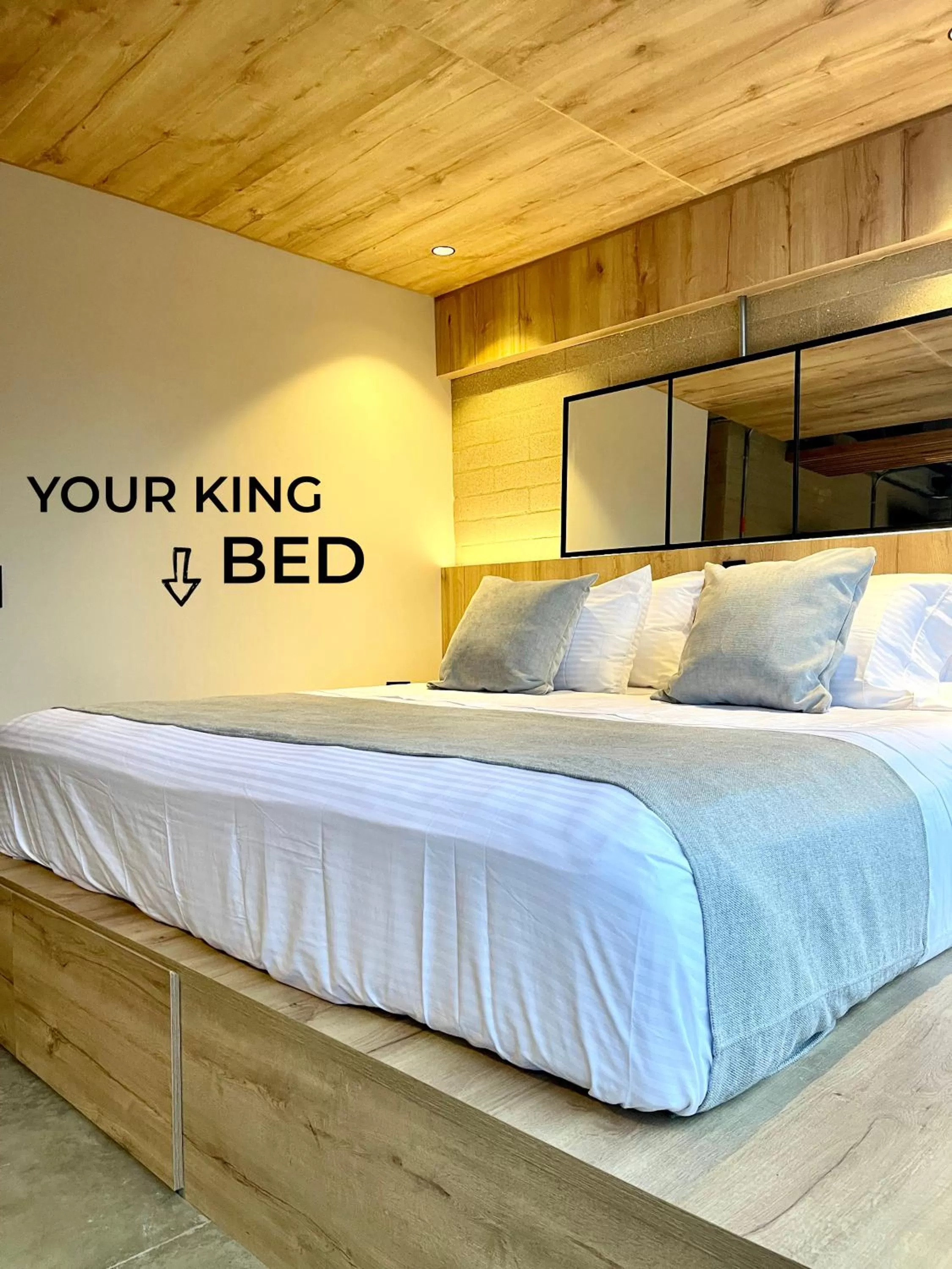Bed in Beminimal Hotel