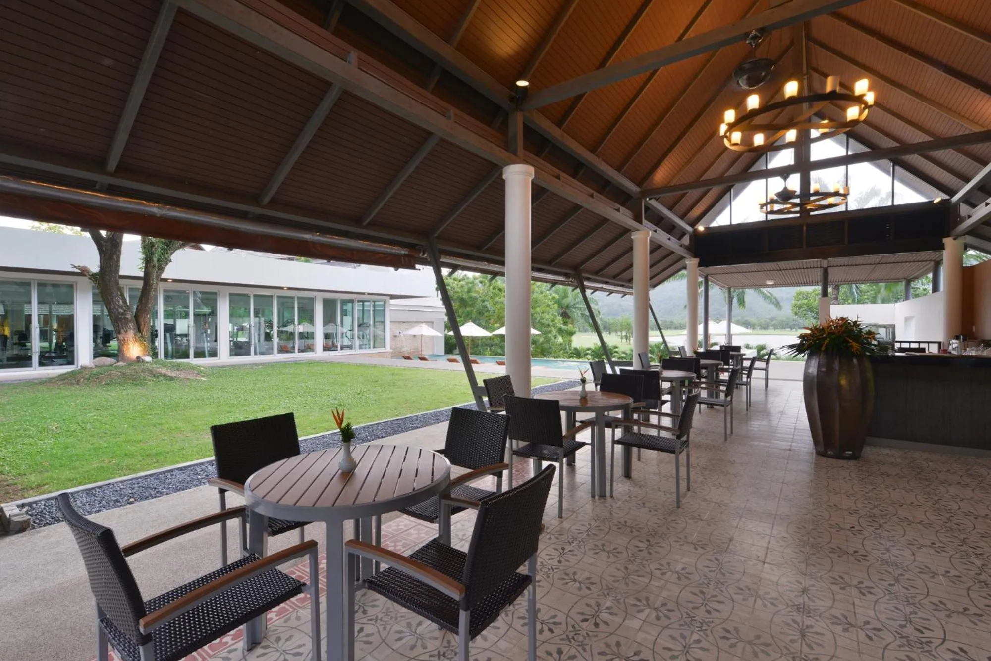 Lobby or reception in Tinidee Golf Resort Phuket