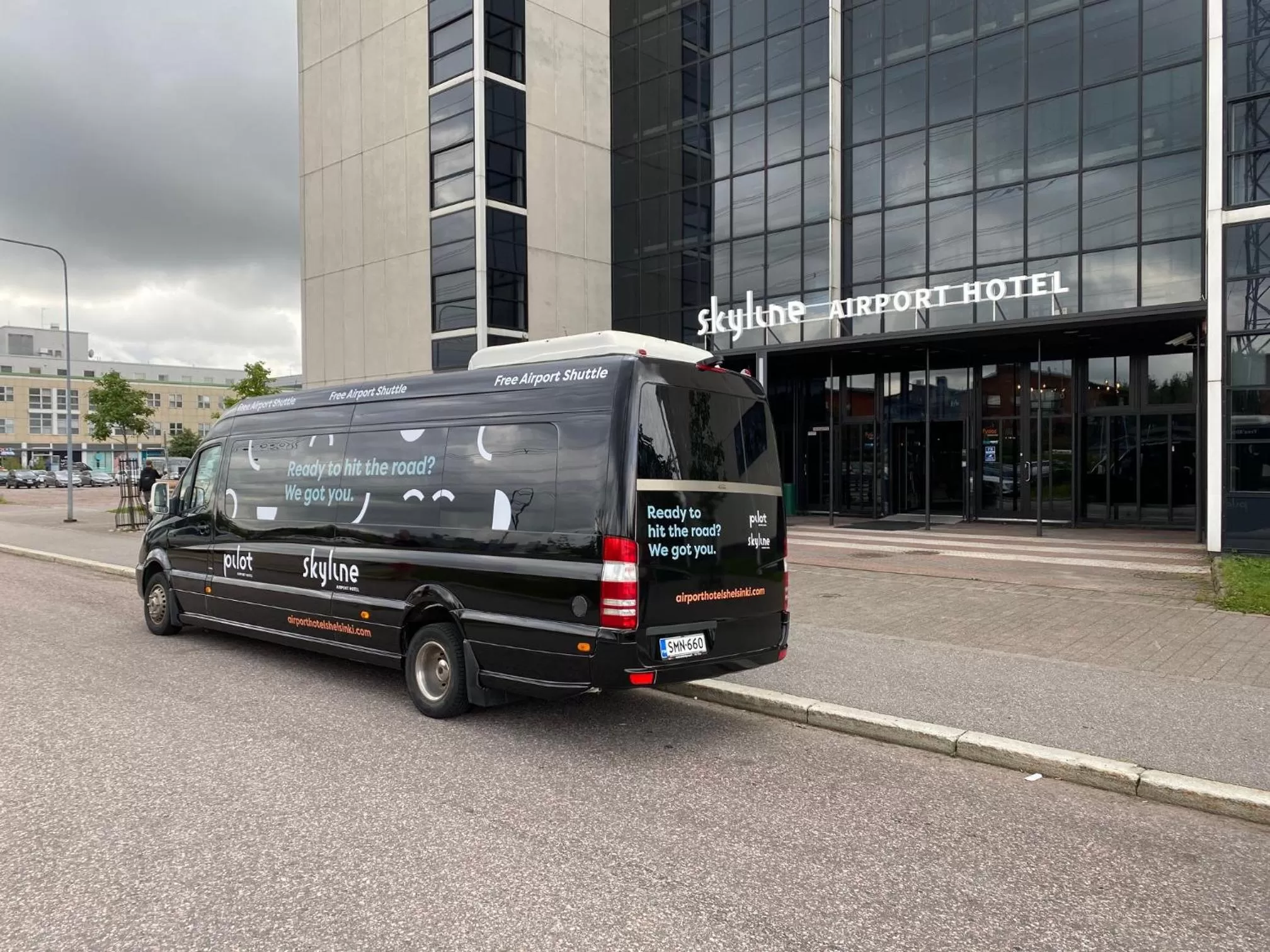 Property building in Skyline Airport Hotel