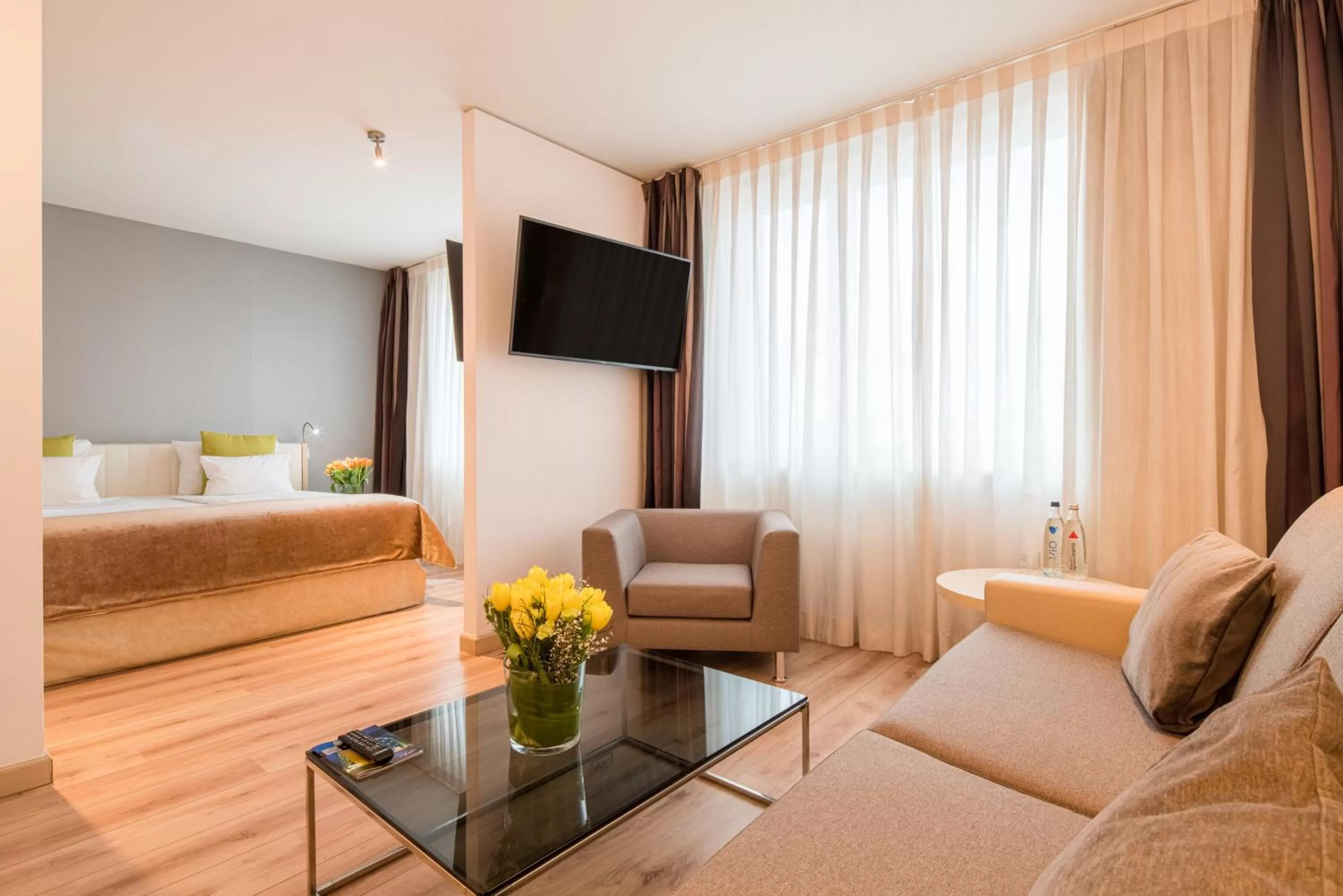 View (from property/room), Seating Area in Abba Berlin Hotel