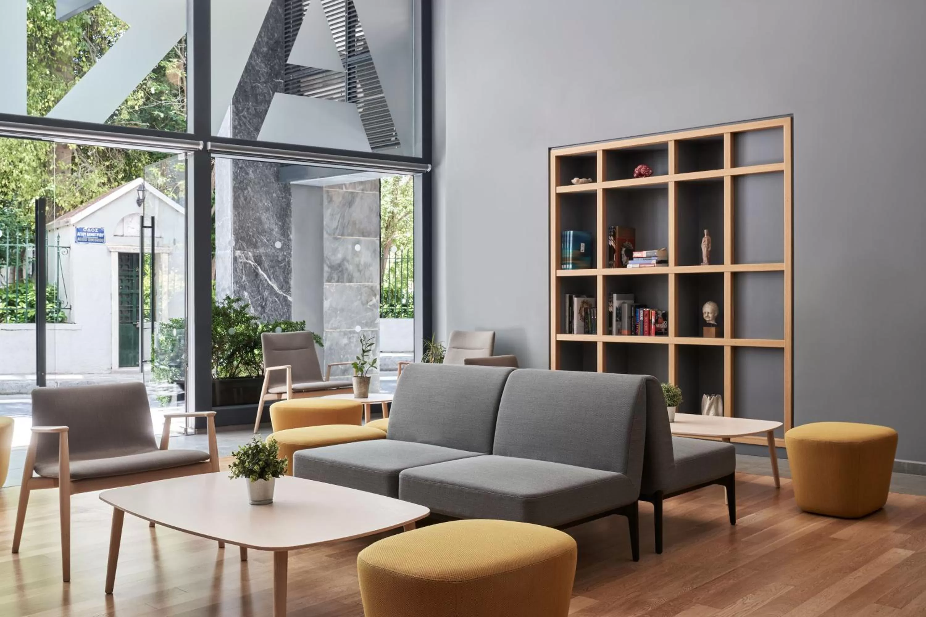 Seating area in Arion Athens Hotel