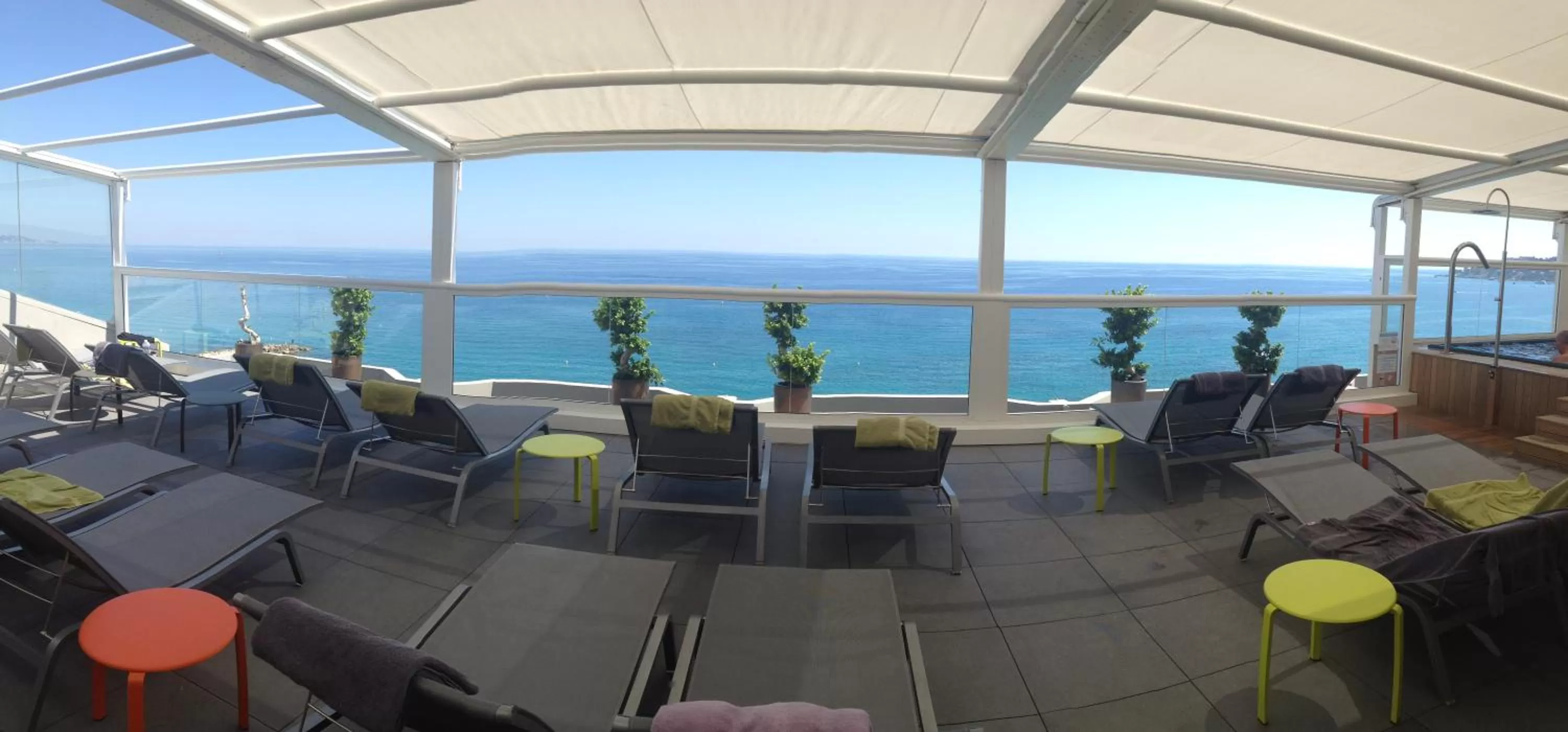 Solarium in Hôtel Riva Art & Spa