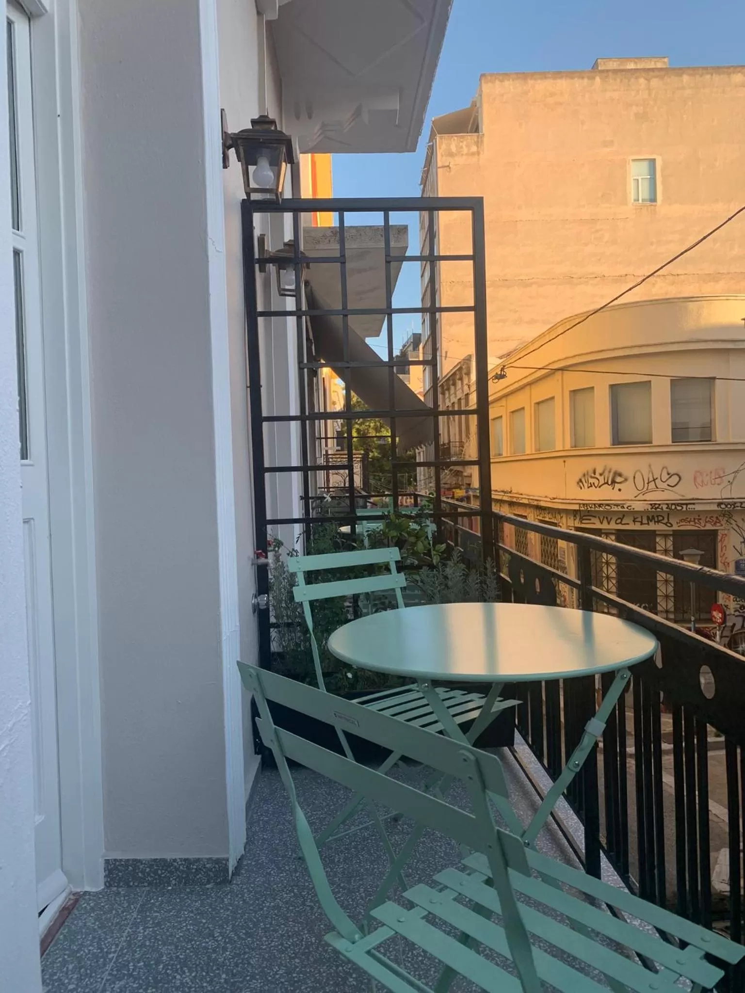 Balcony/Terrace in Belle Athenes - Luxury Rooms at Monastiraki Railway Station