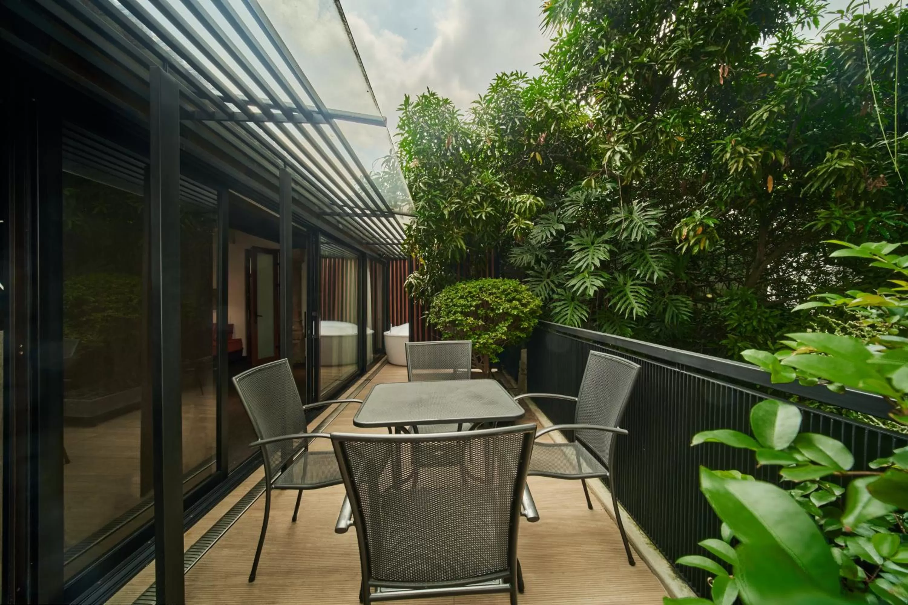 Balcony/Terrace in Alko Hotel Casa Nispero