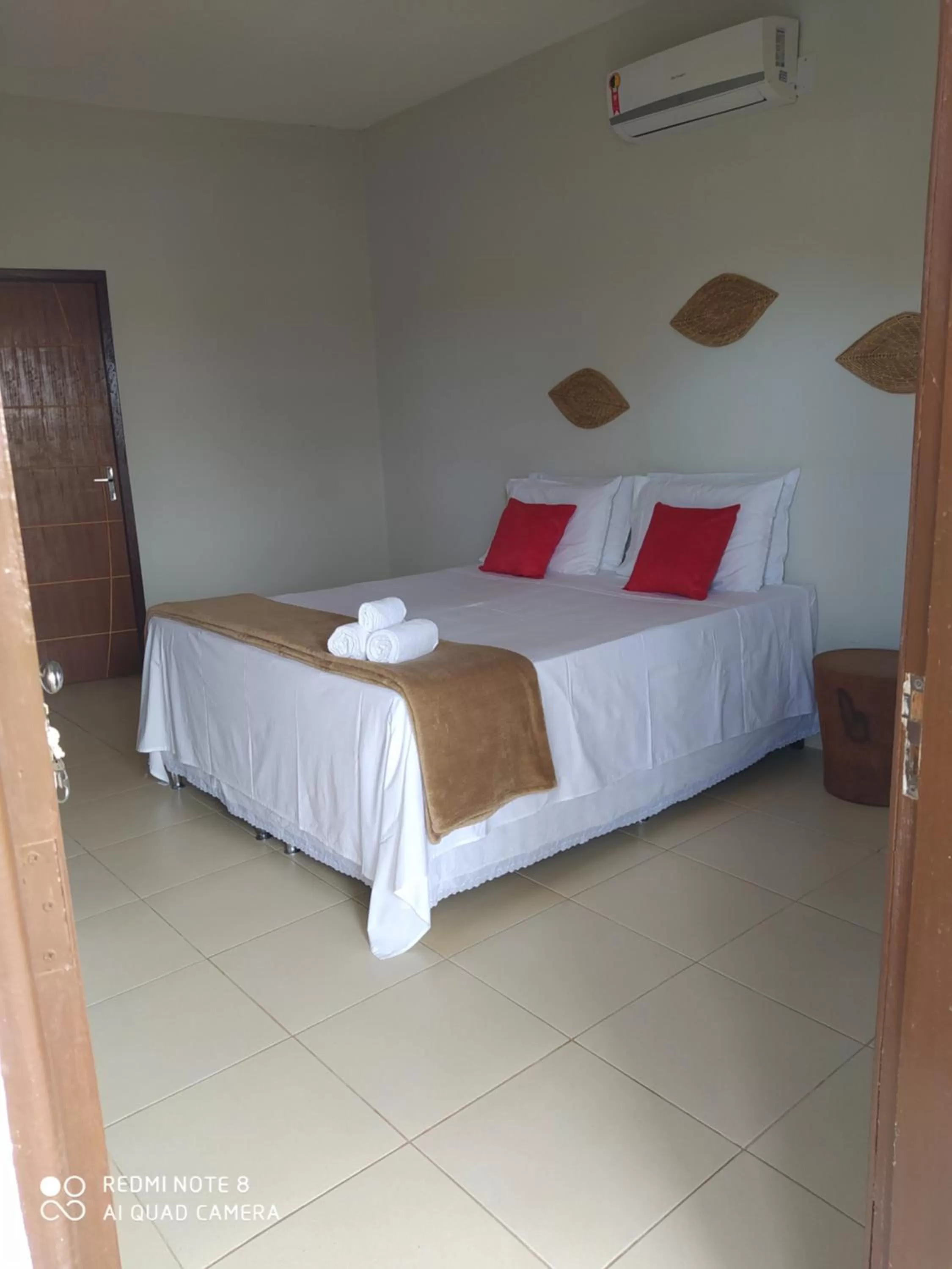 Bed in Pousada Quinta do Patacho