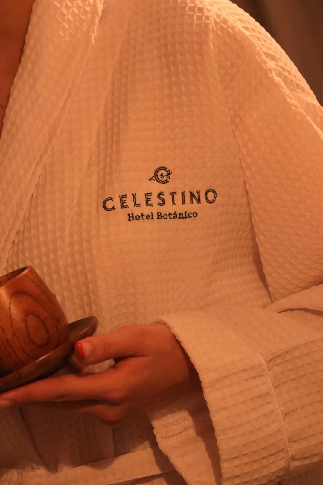 Property logo or sign, Bed in Celestino Boutique Hotel & Spa