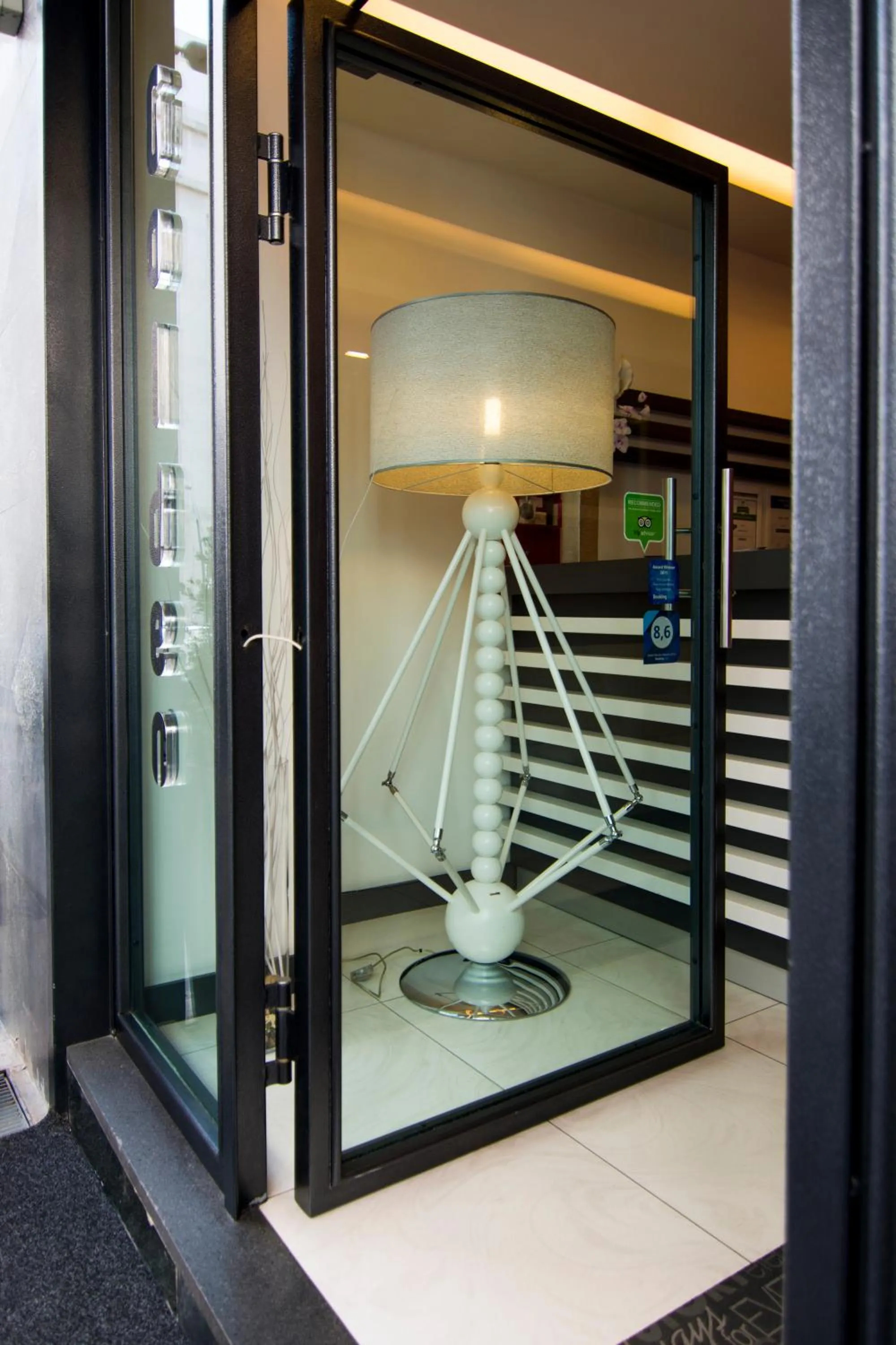 Decorative detail in Golden Hotel