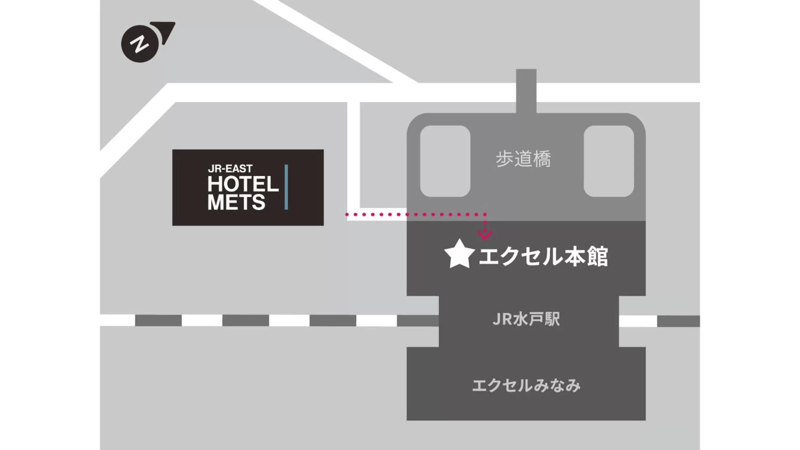 JR-East Hotel Mets Mito