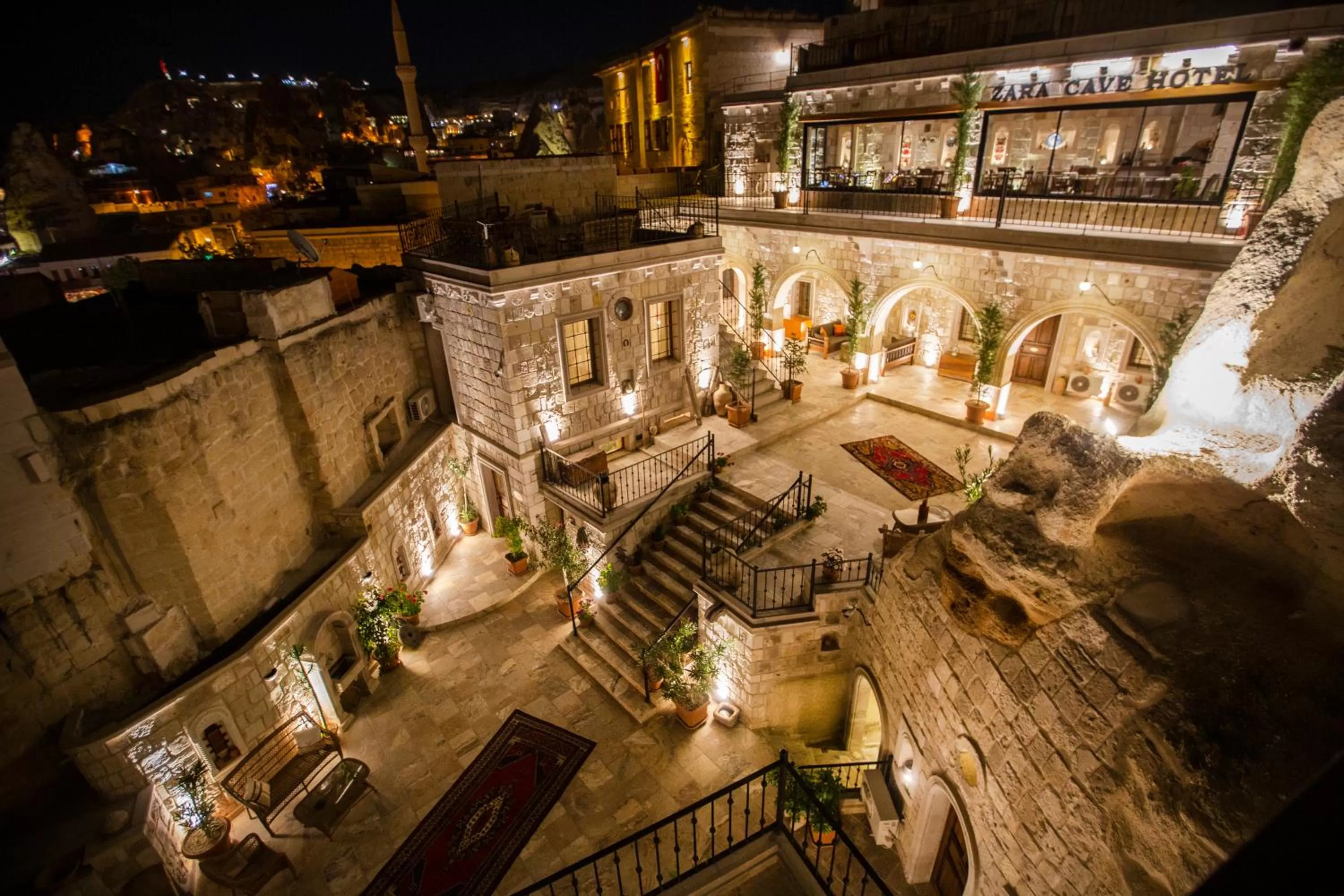 Balcony/Terrace in Zara Cave Hotel