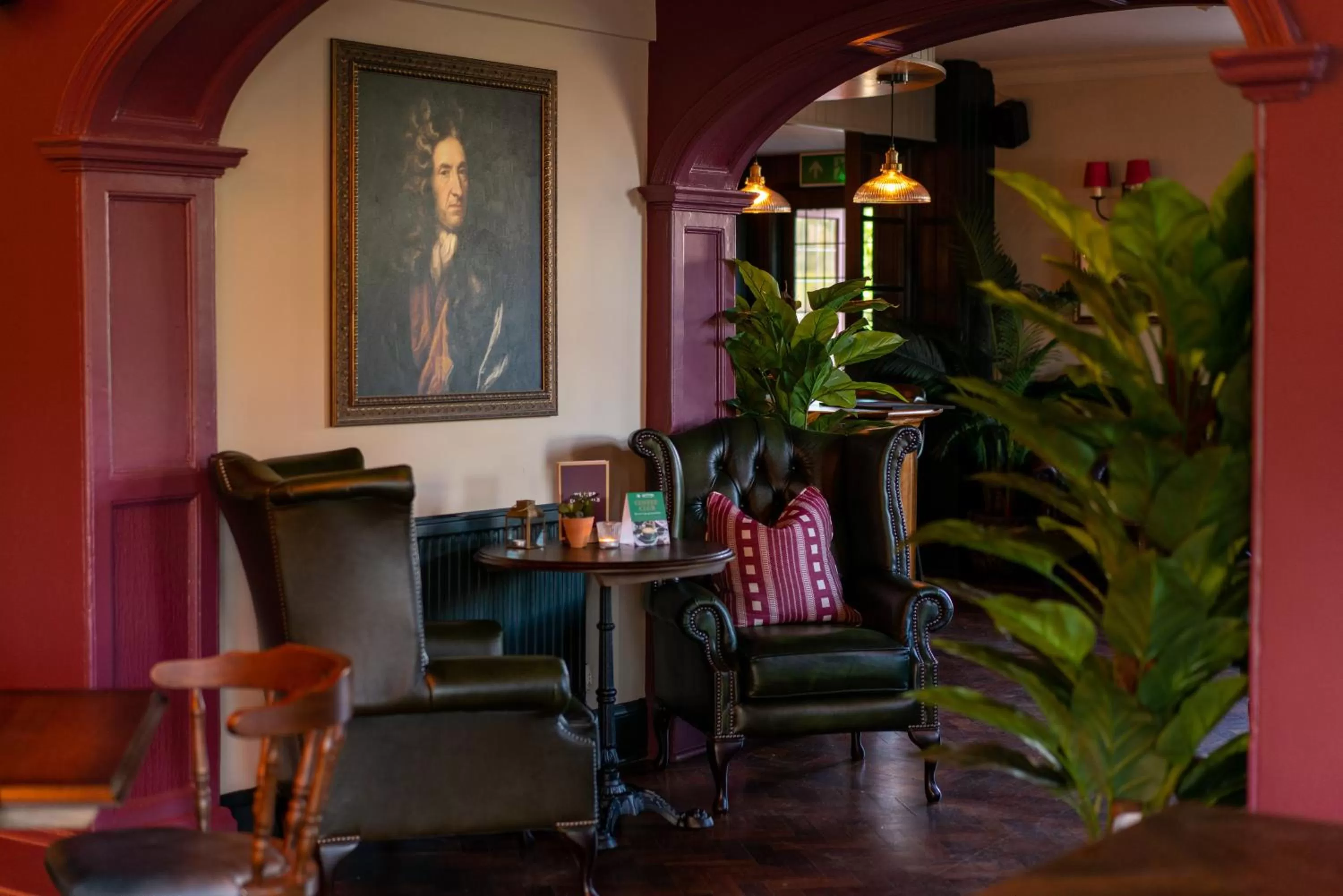 Lounge or bar in The Rising Sun