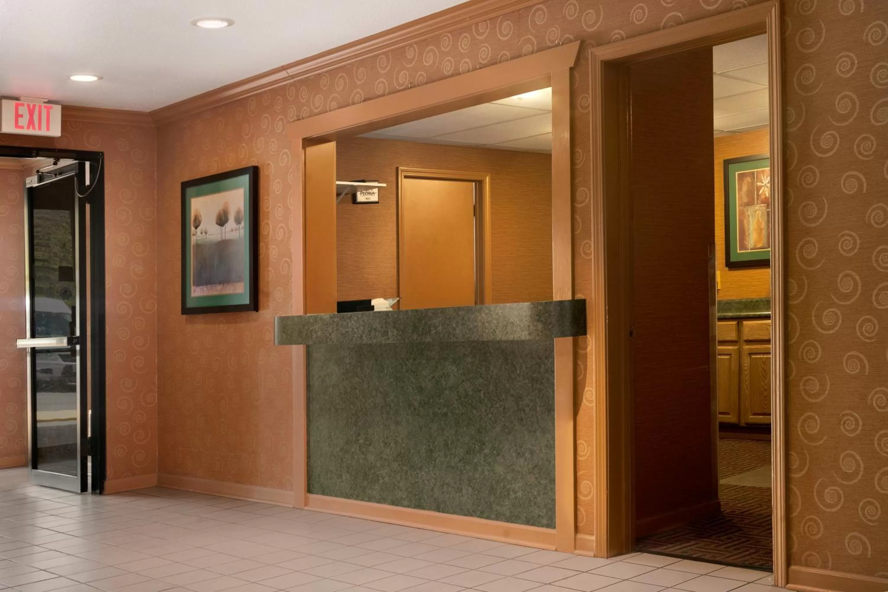 Lobby or reception in Super 8 by Wyndham East Peoria