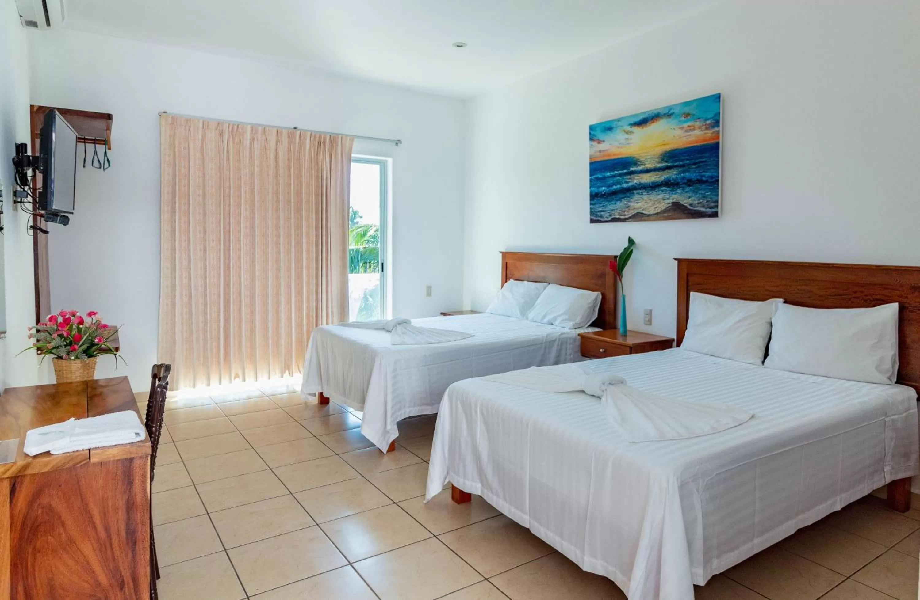 Bed in Hotel Casa Pridda