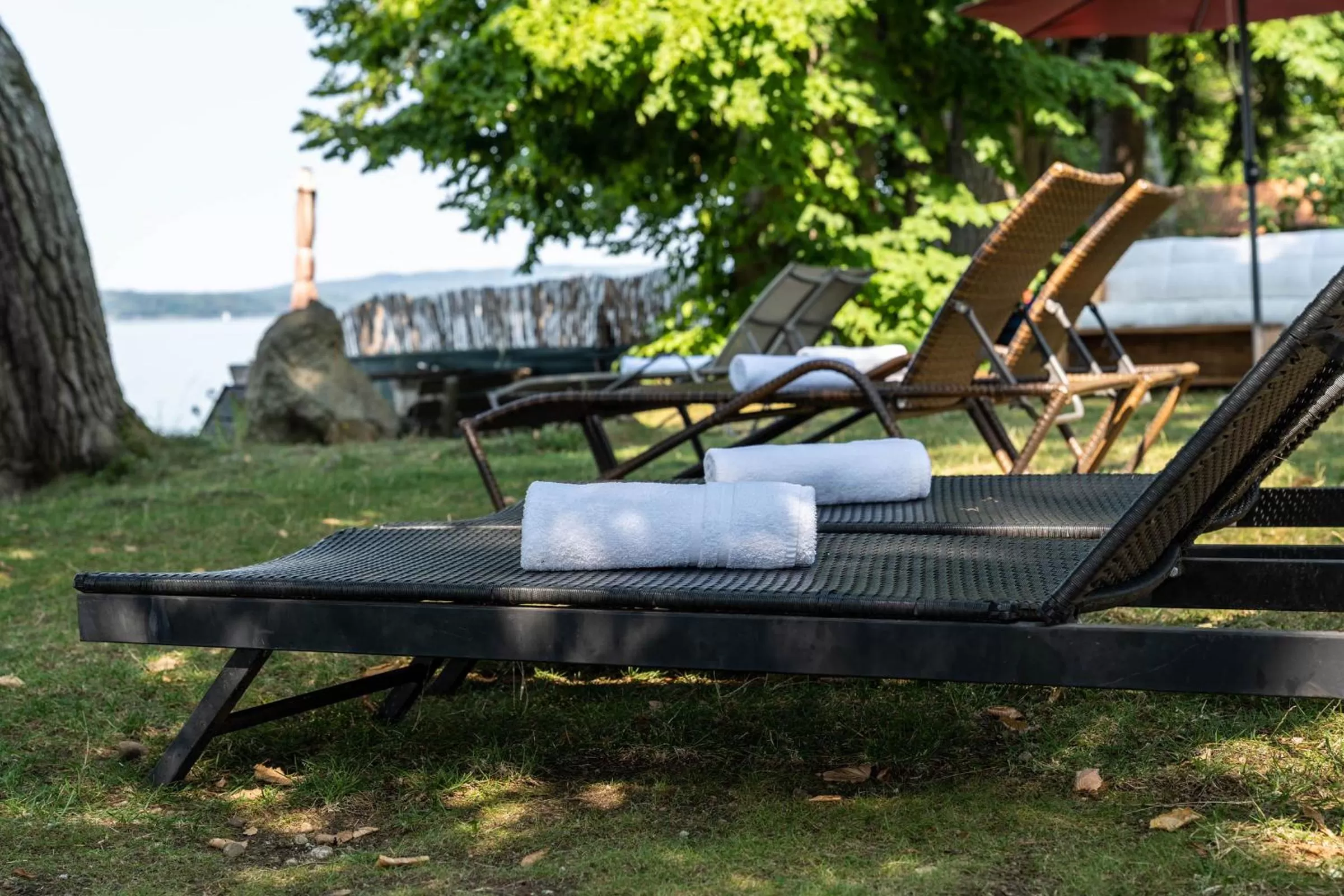 Garden in Landhotel Huber am See