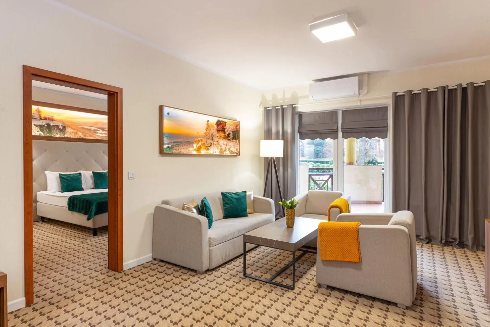 Living room in Hotel Verde Montana Wellness & Spa