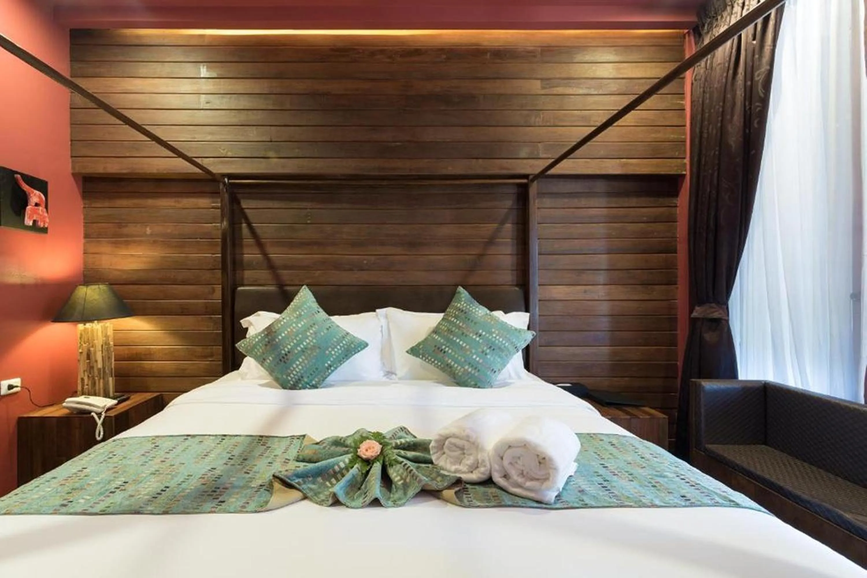 Bed in The Guest Arak Boutique Hotel