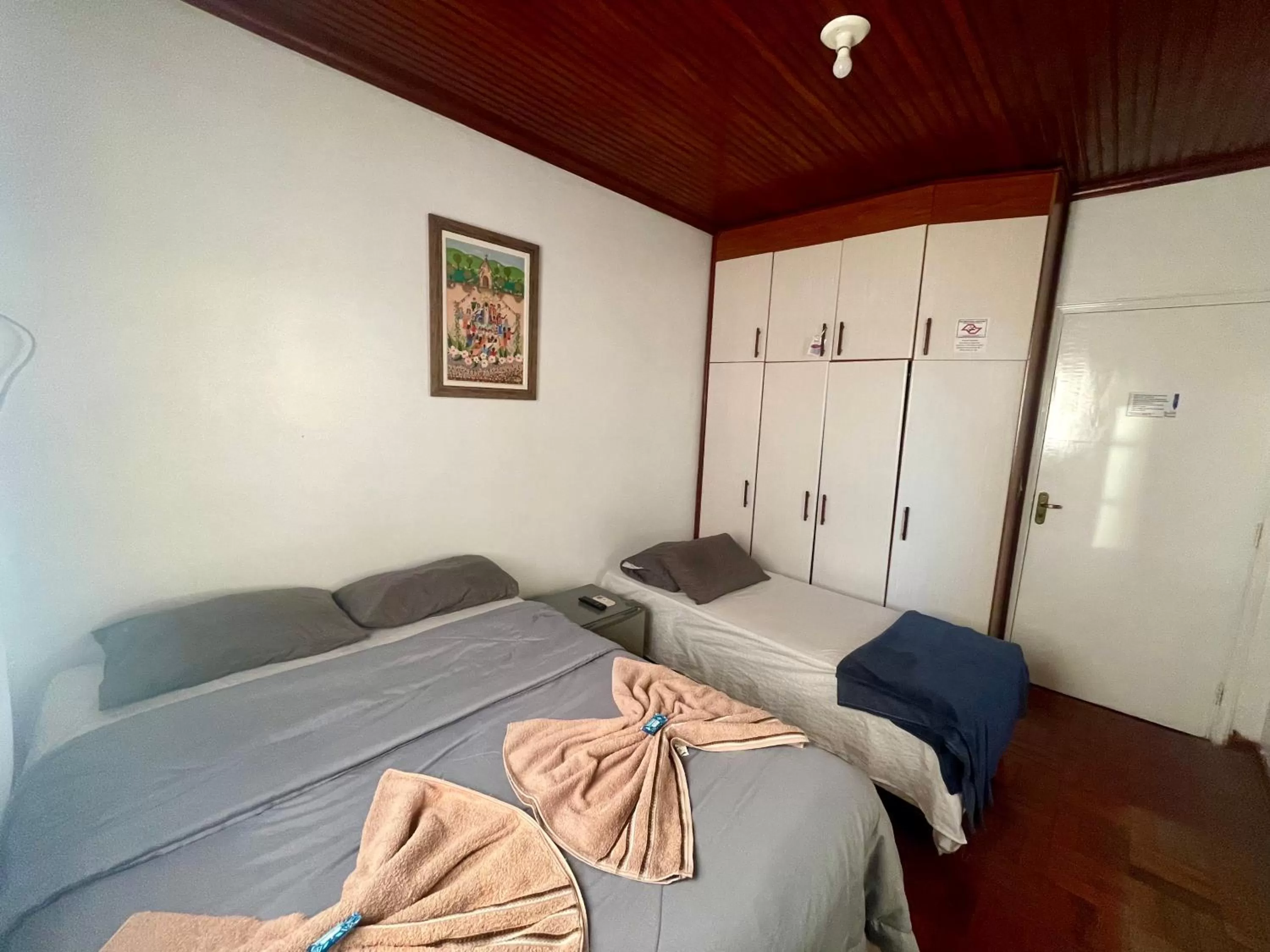 Bed in Pousada Casa de Bragança