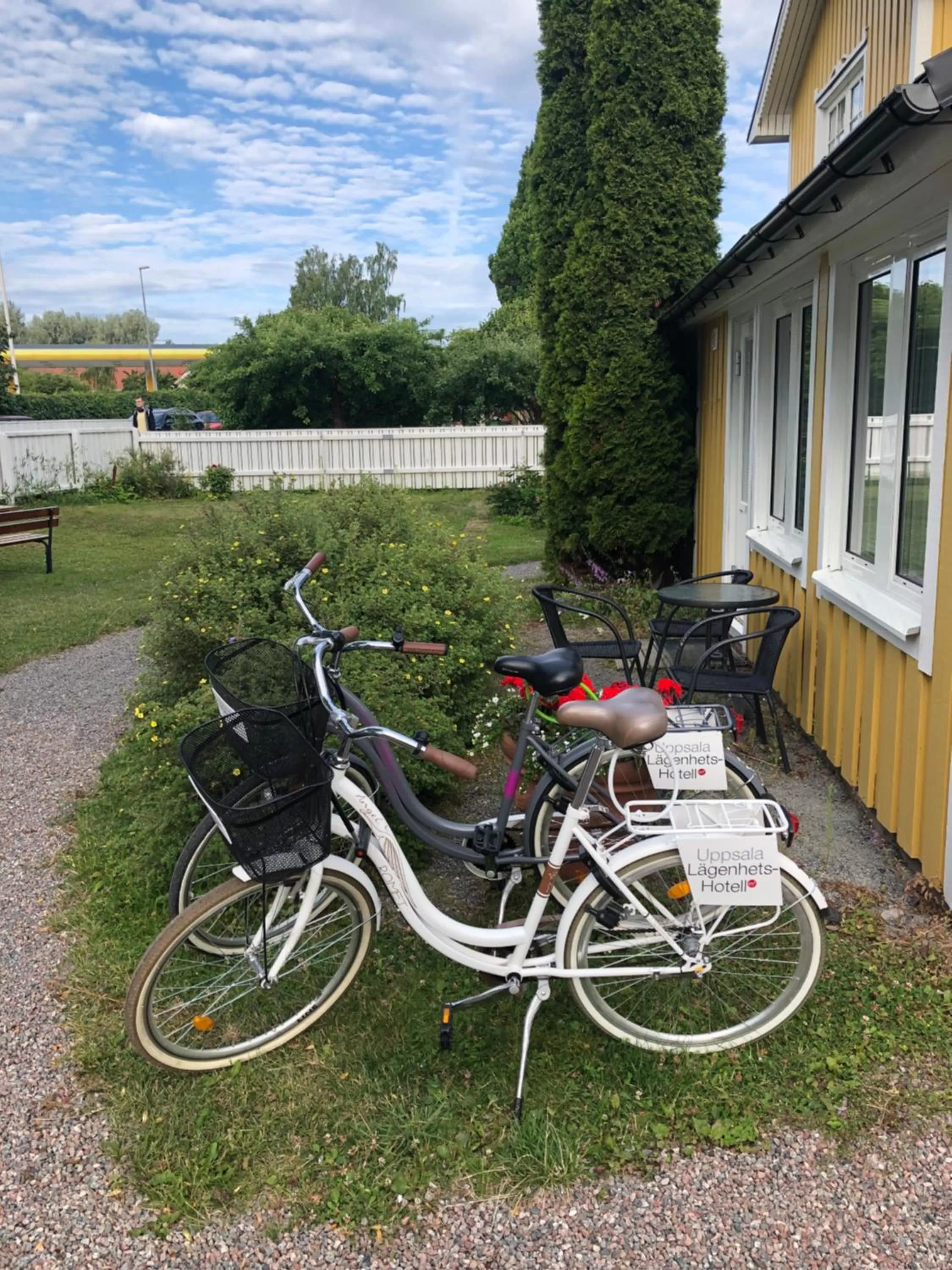 Cycling in Uppsala Lägenhetshotell