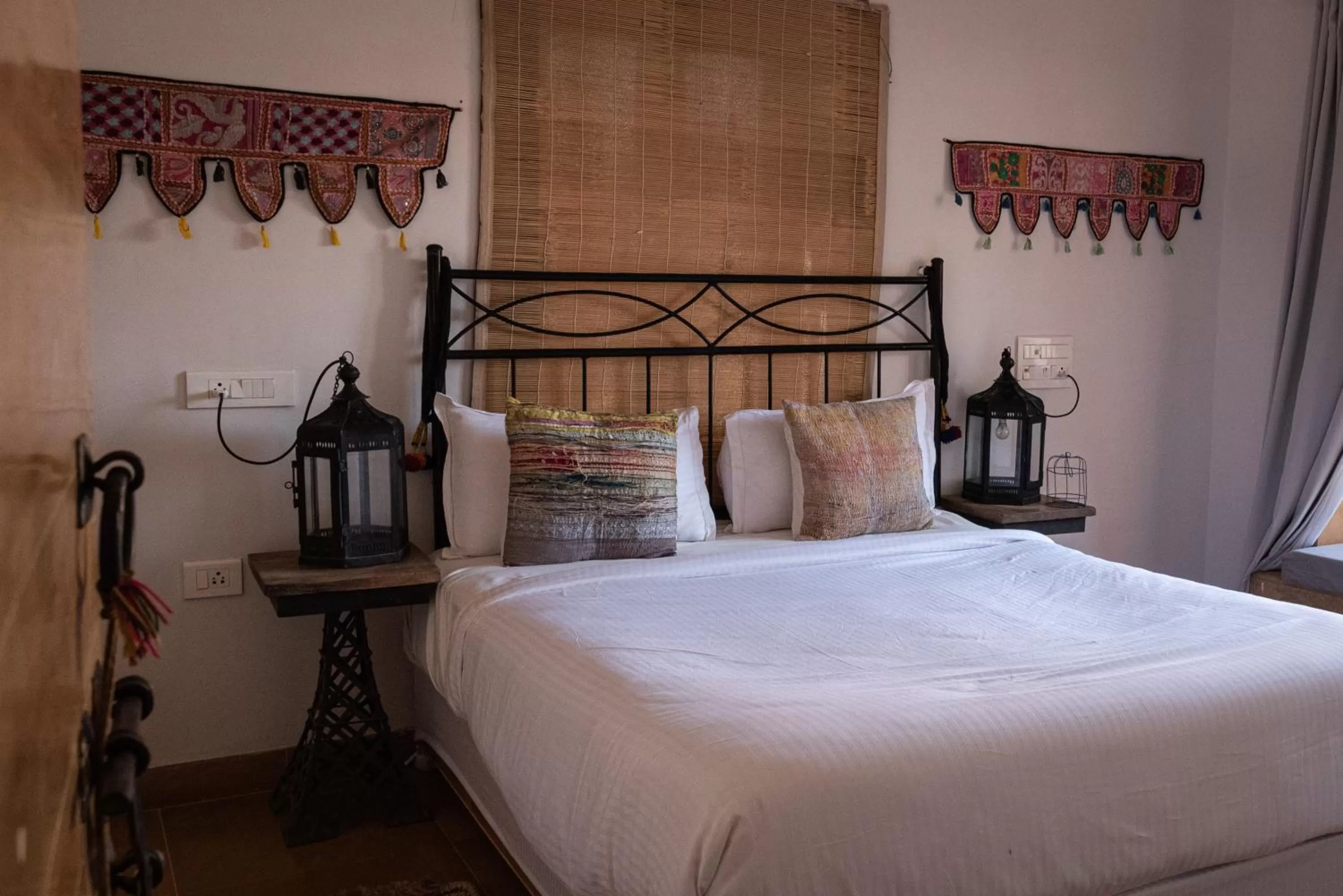 Bed in The Secret House - Adults Only Jaisalmer India