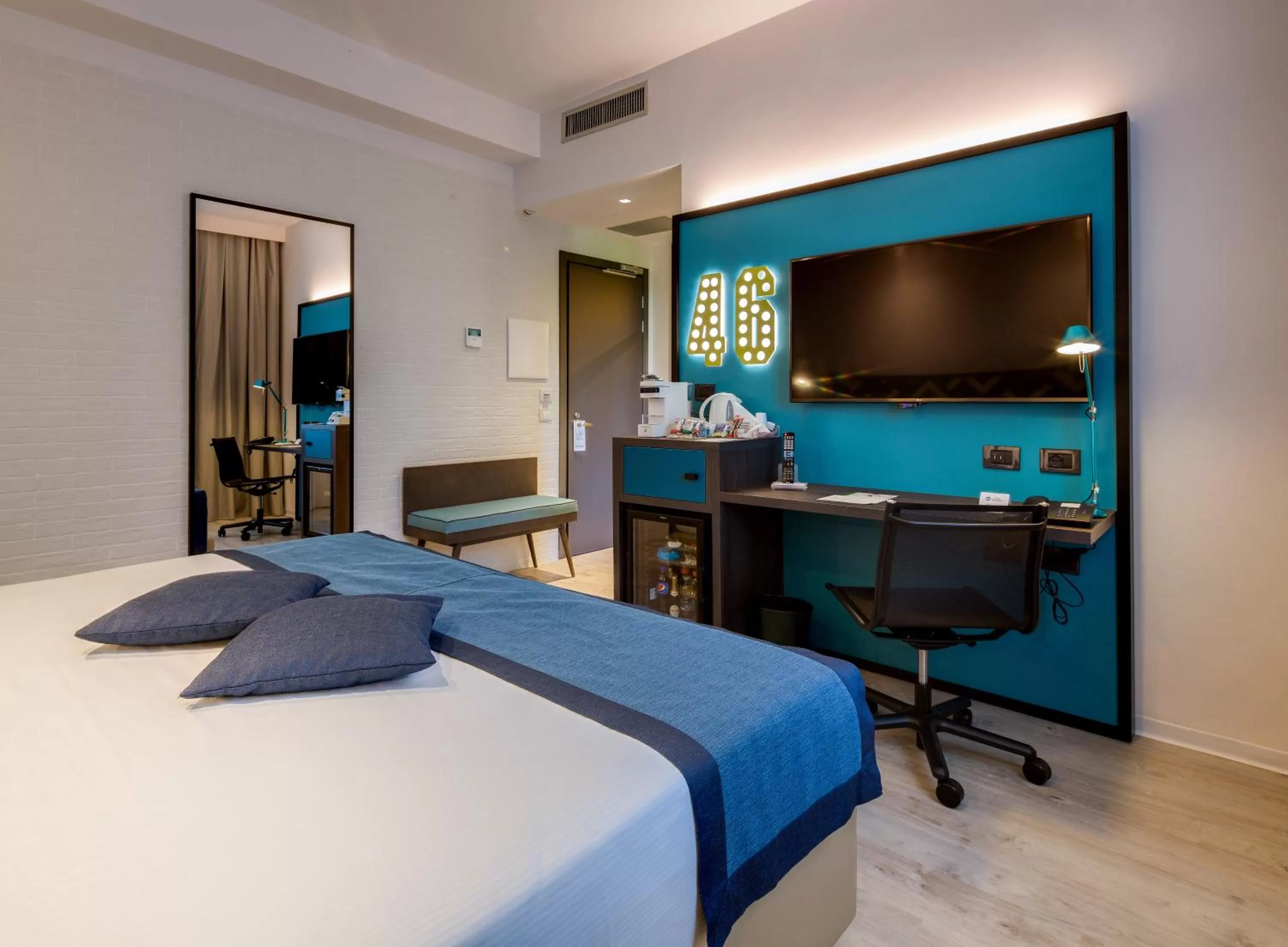 Bed in Best Western Hotel Cristallo