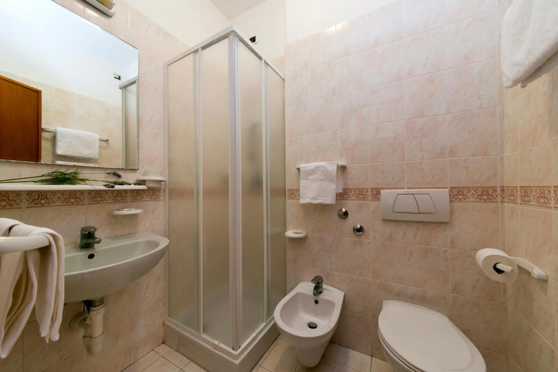Bathroom in Le Canne Family Resort & Spa