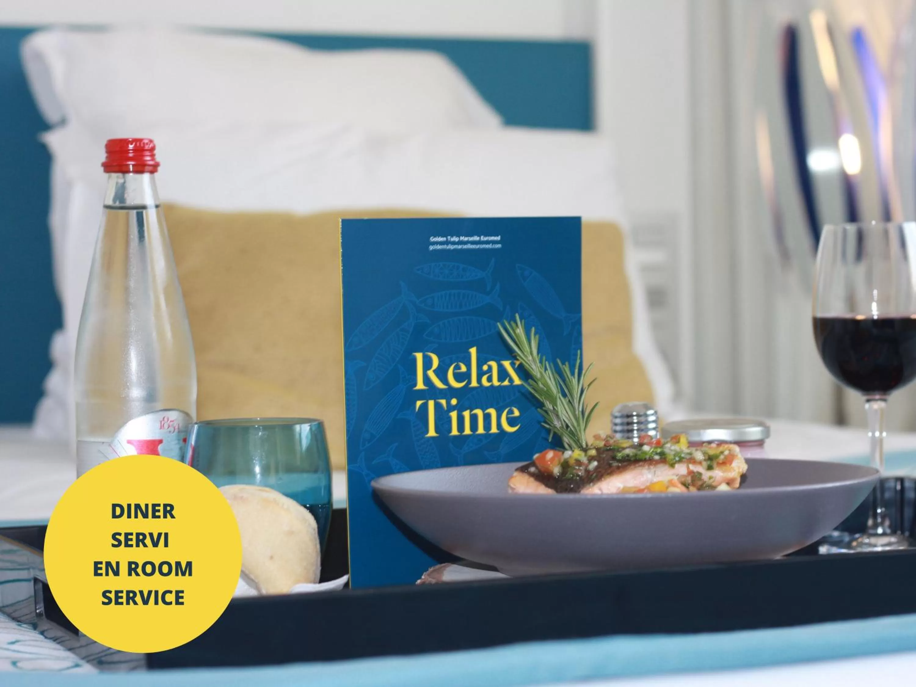 Dinner in Golden Tulip Marseille Euromed