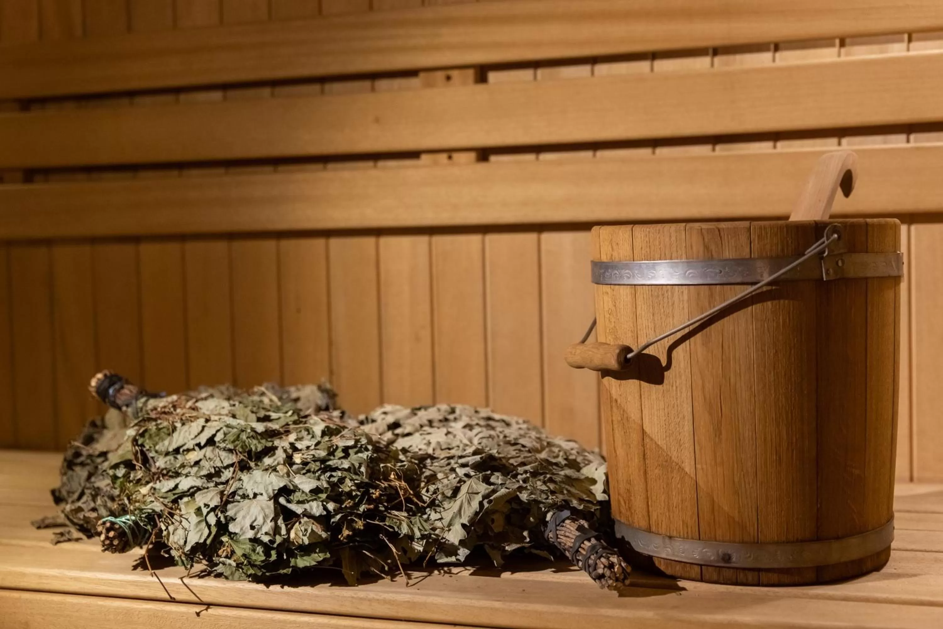 Sauna in Hotel "Mandarin Clubhouse"