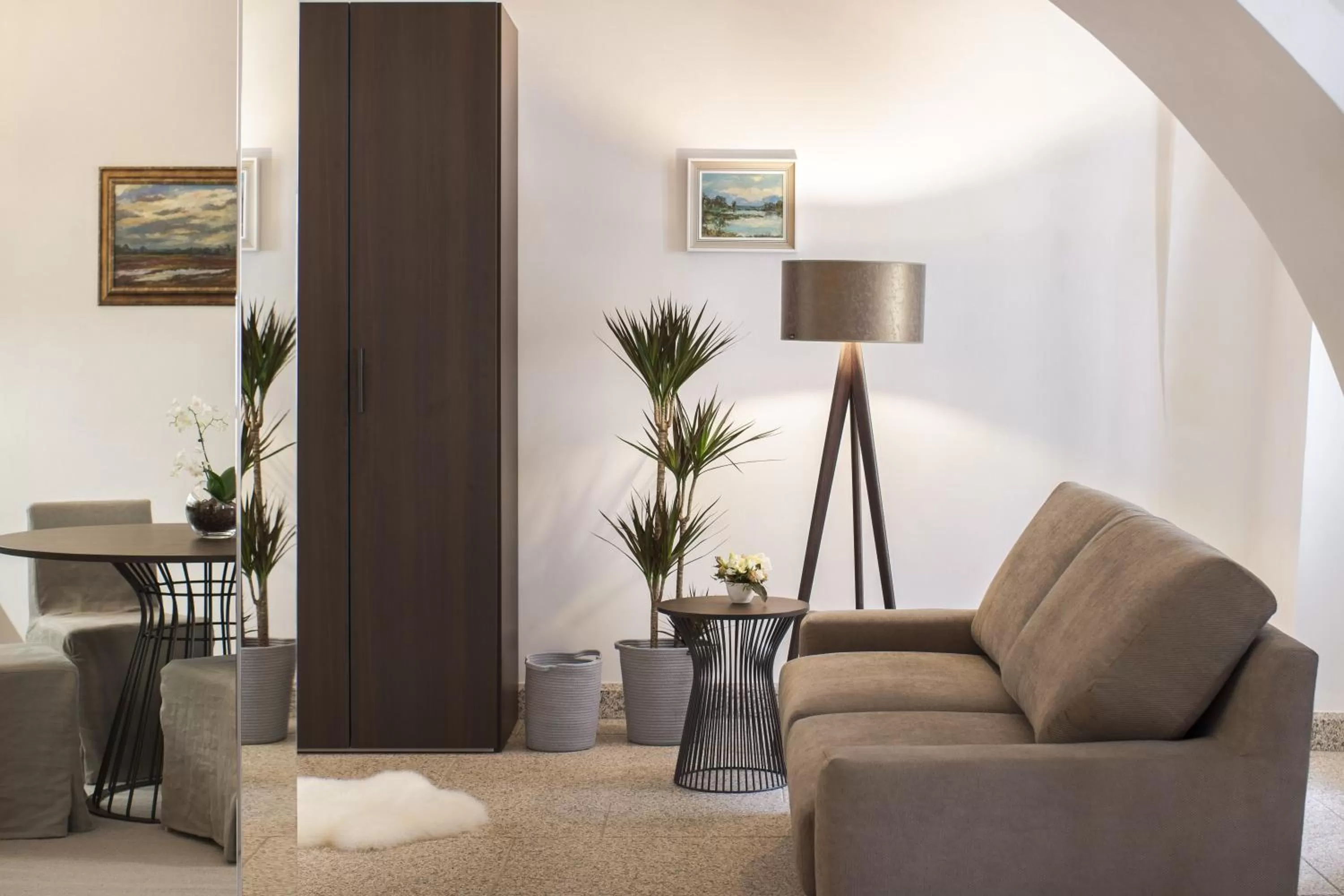 Living room in Apartmány Šupina