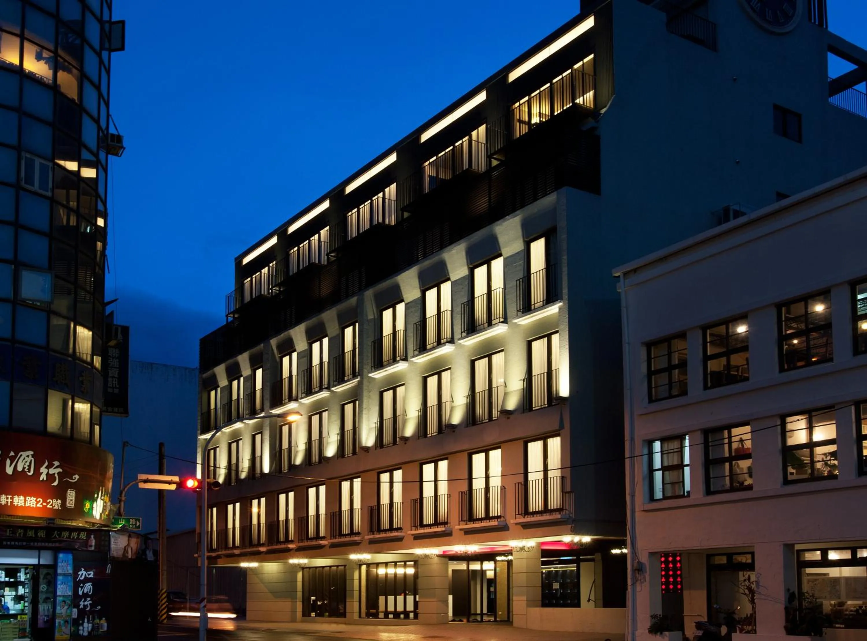 Facade/entrance in Hotel Les Champs Hualien