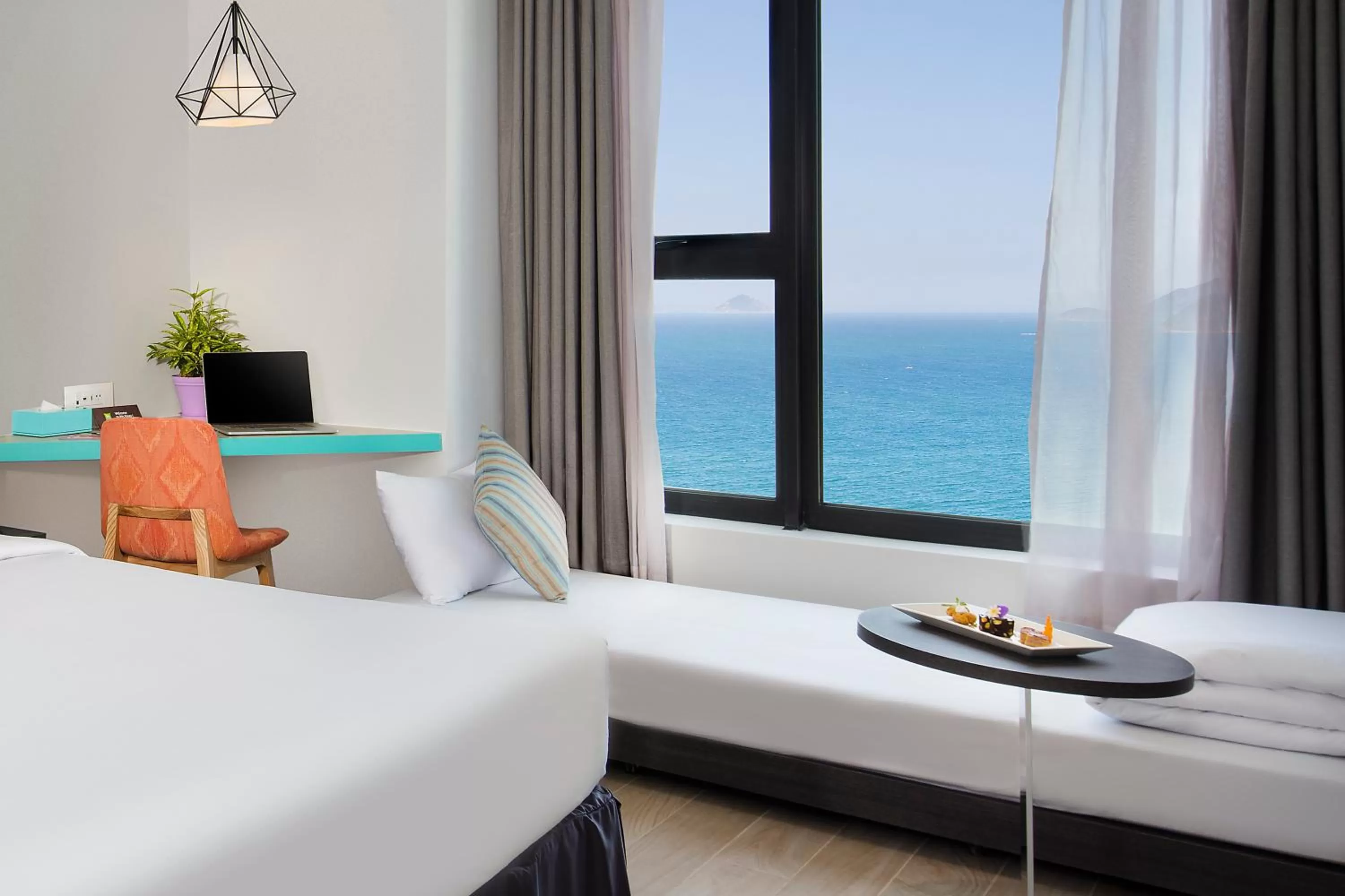 Bedroom, Bed in ibis Styles Nha Trang