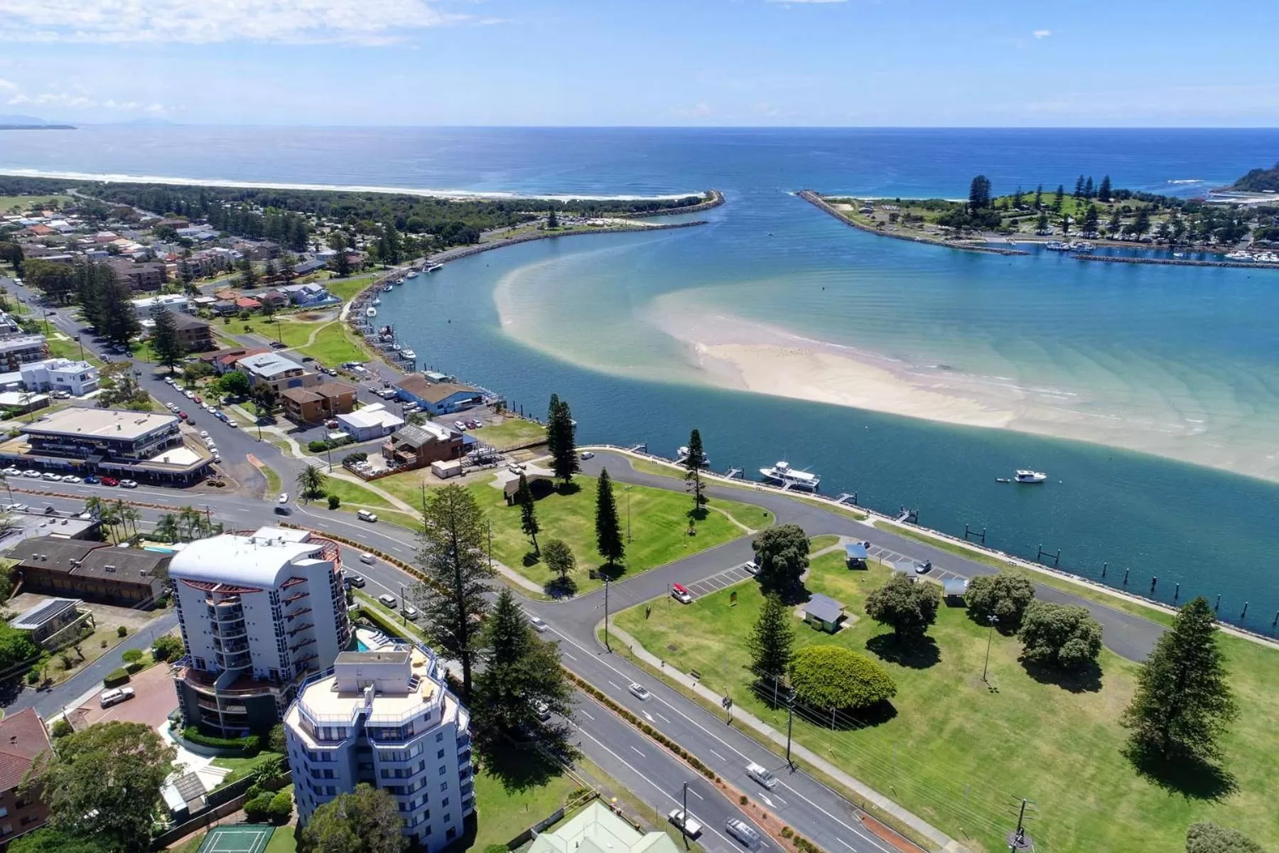 Bird's-eye View in Sunrise Luxury Apartments