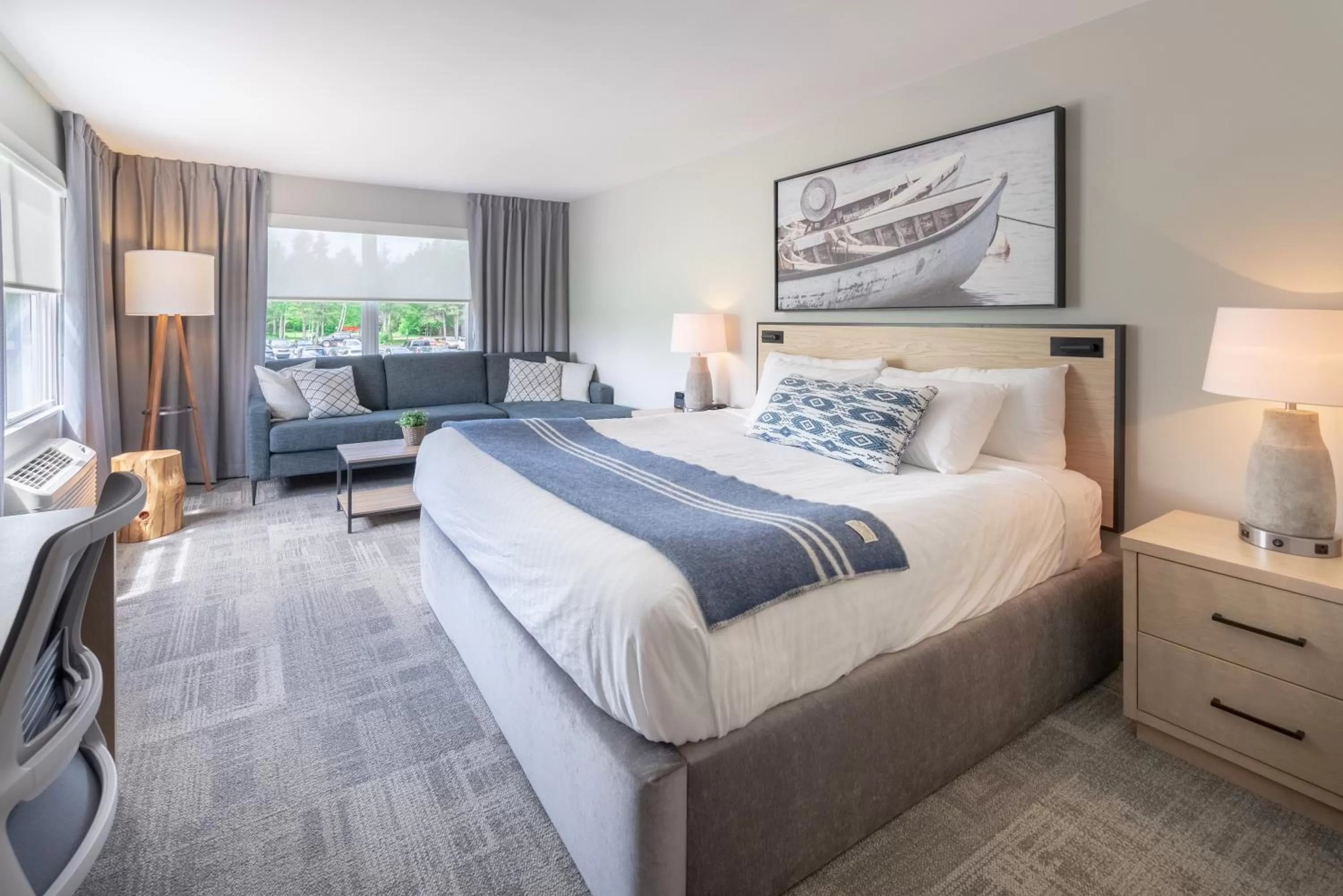 Bed in Mill River Resort