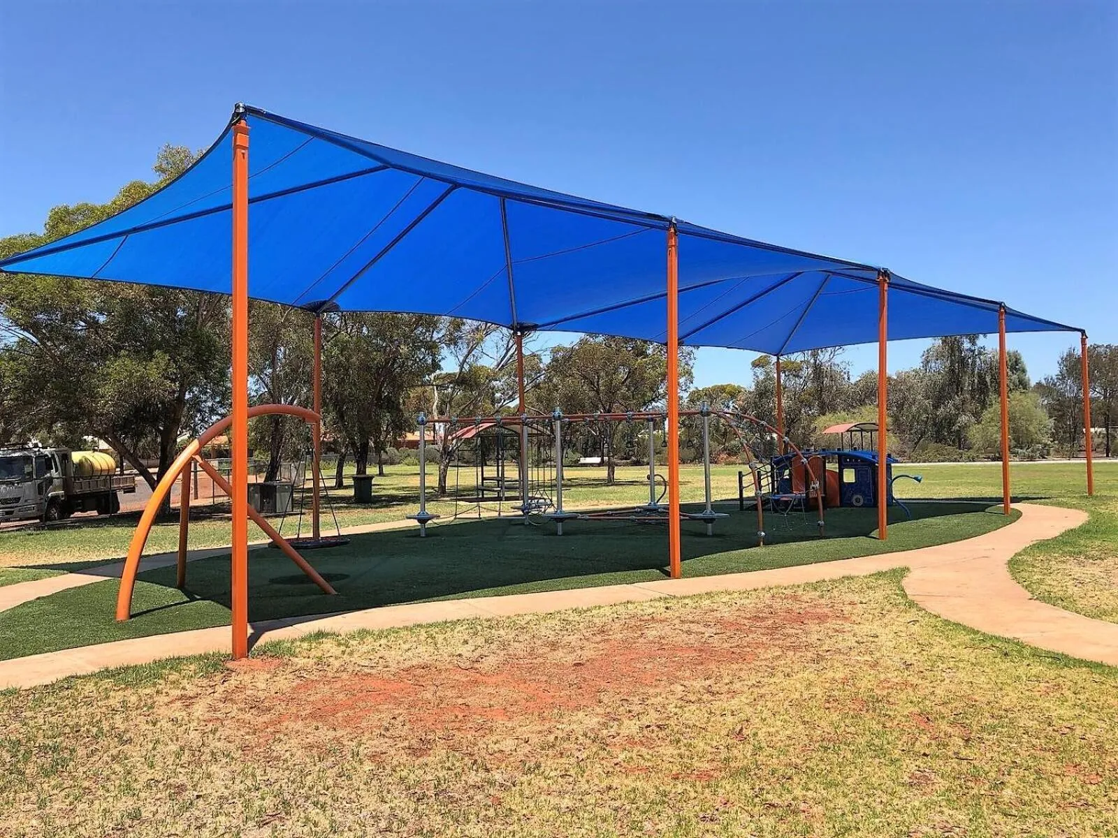 Children play ground in Discovery Parks - Kalgoorlie Goldfields