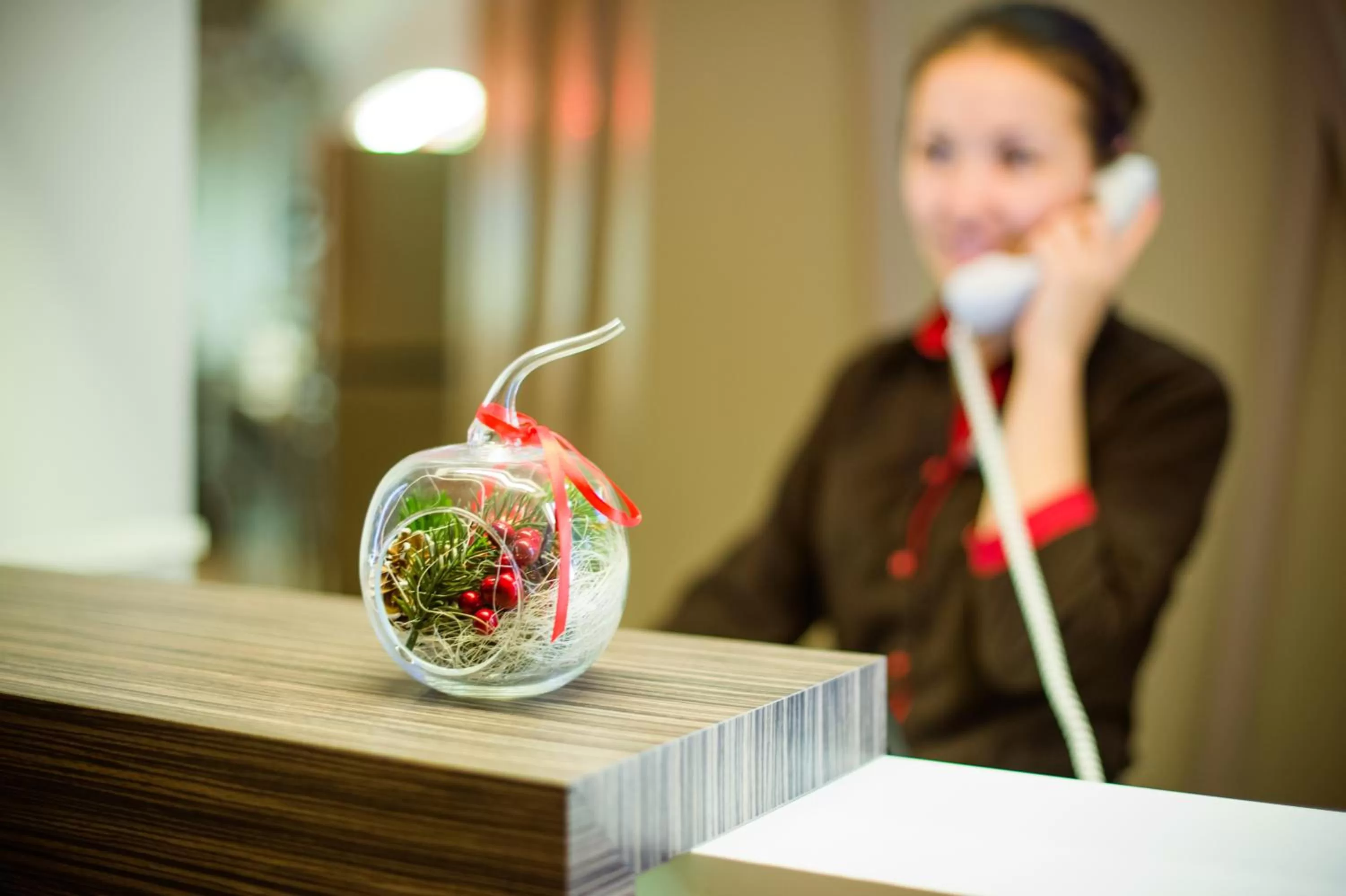 Decorative detail in Ibis Astana