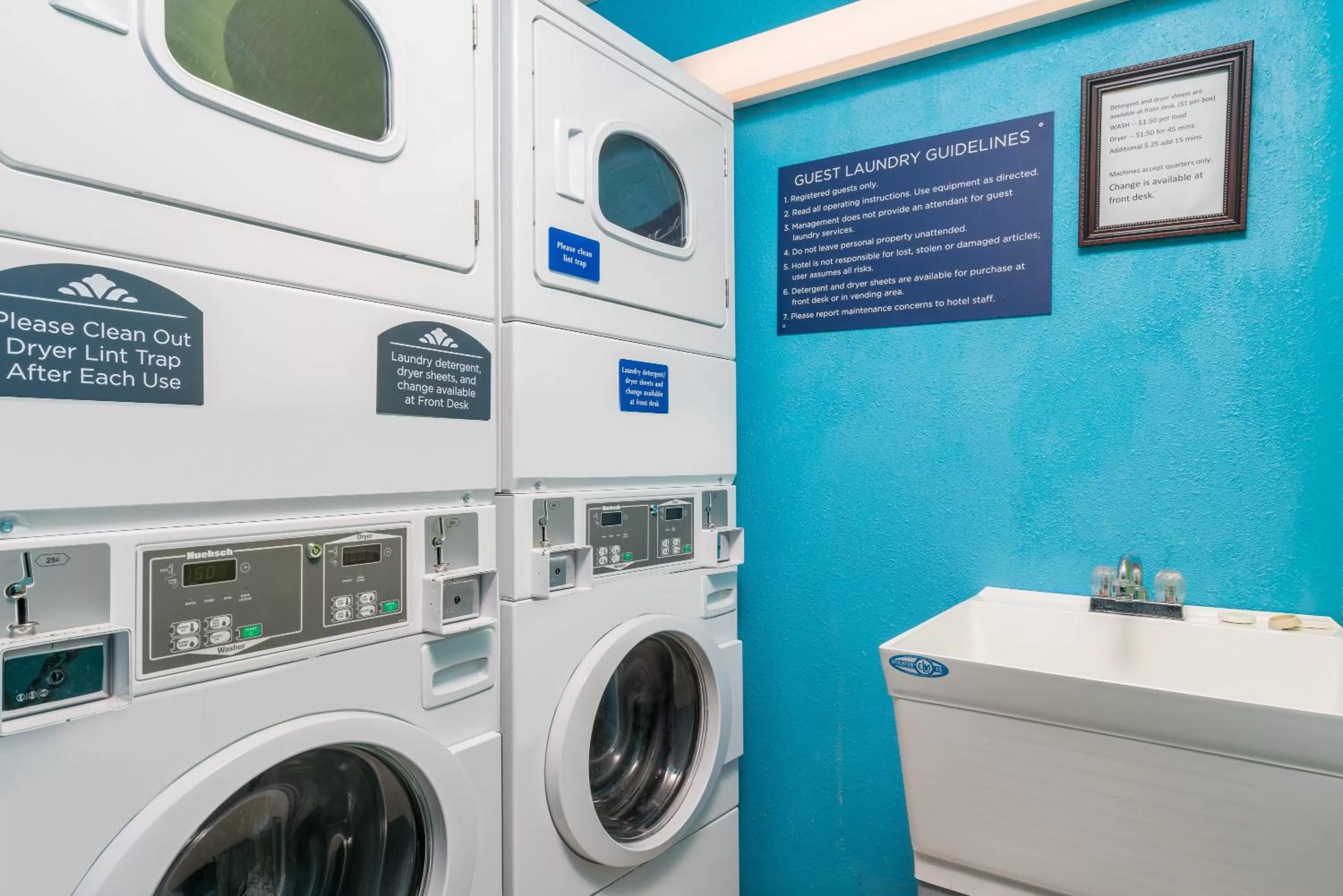 laundry in Microtel Inn & Suites by Wyndham Rochester North Mayo Clinic
