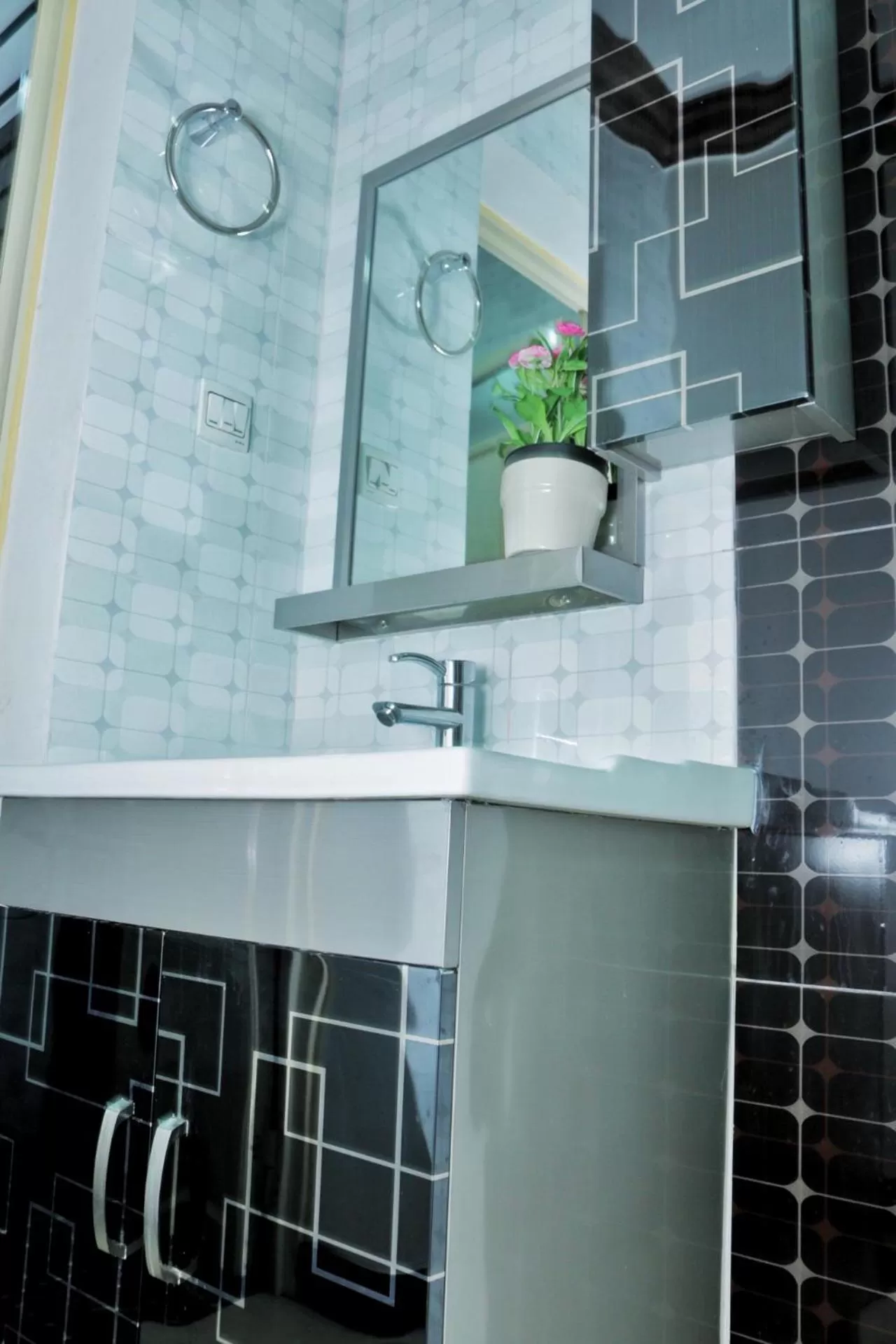 Bathroom in شقق نطوان للشقق المخدومة